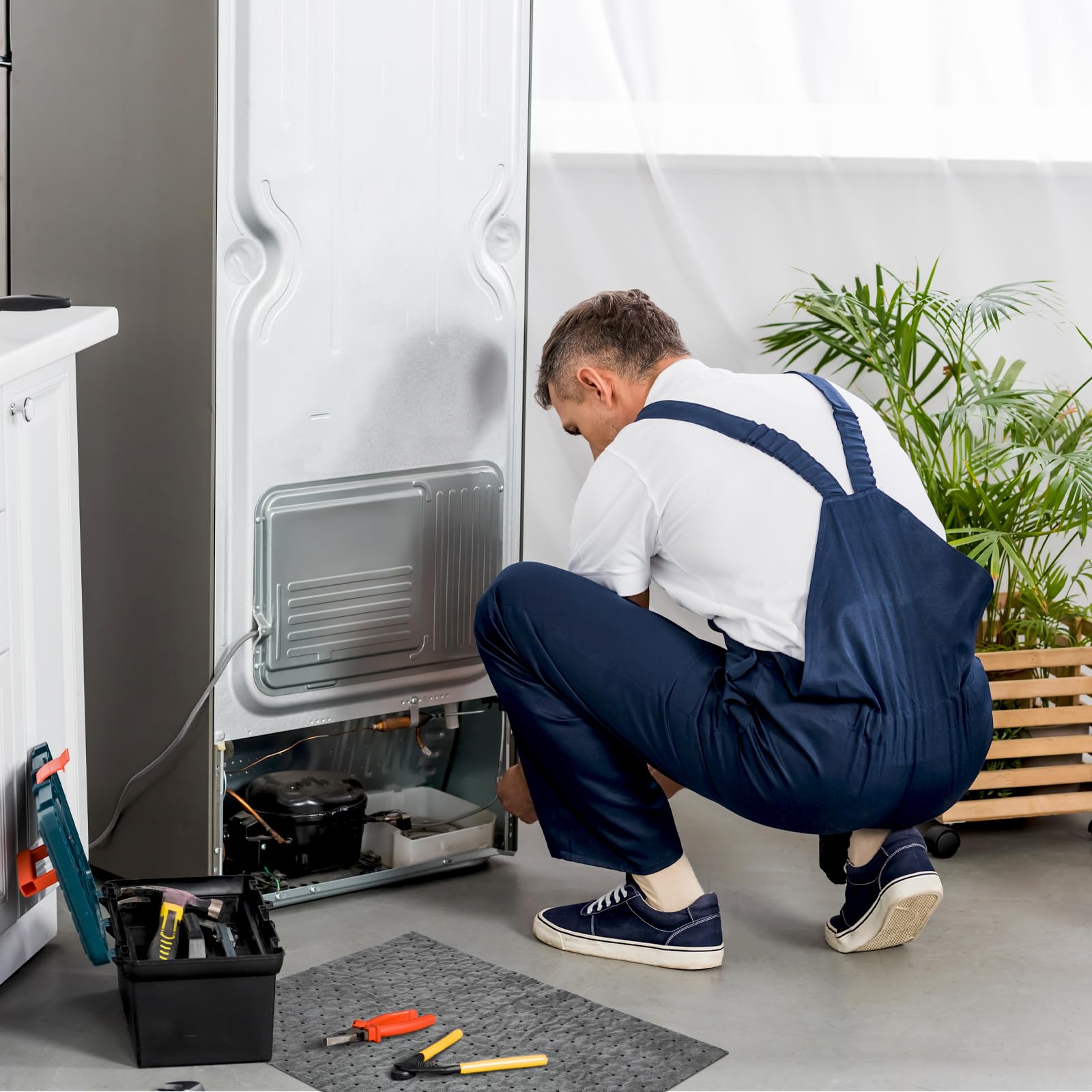 Hoolerry 100 Pcs Oil Absorbent Pads Weight Dimpled Pad Garage Accessories Water Absorbent Mat Oil Spill Mat for Absorbing Protec