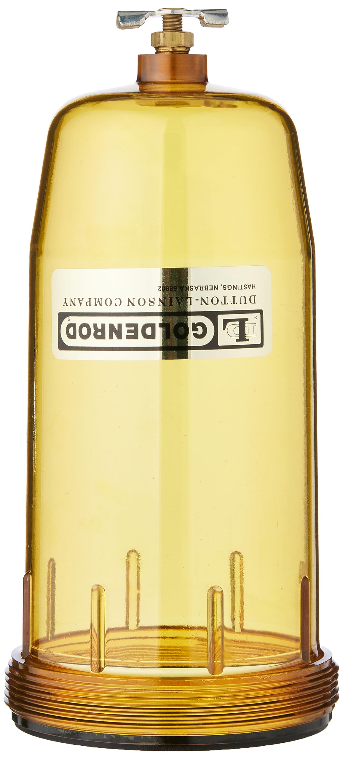 GOLDENROD 496-3/4 WATER-BLOCK FILTER (56591) Bowl Fuel Tank Filter with 3/4&quot; NPT Top Cap