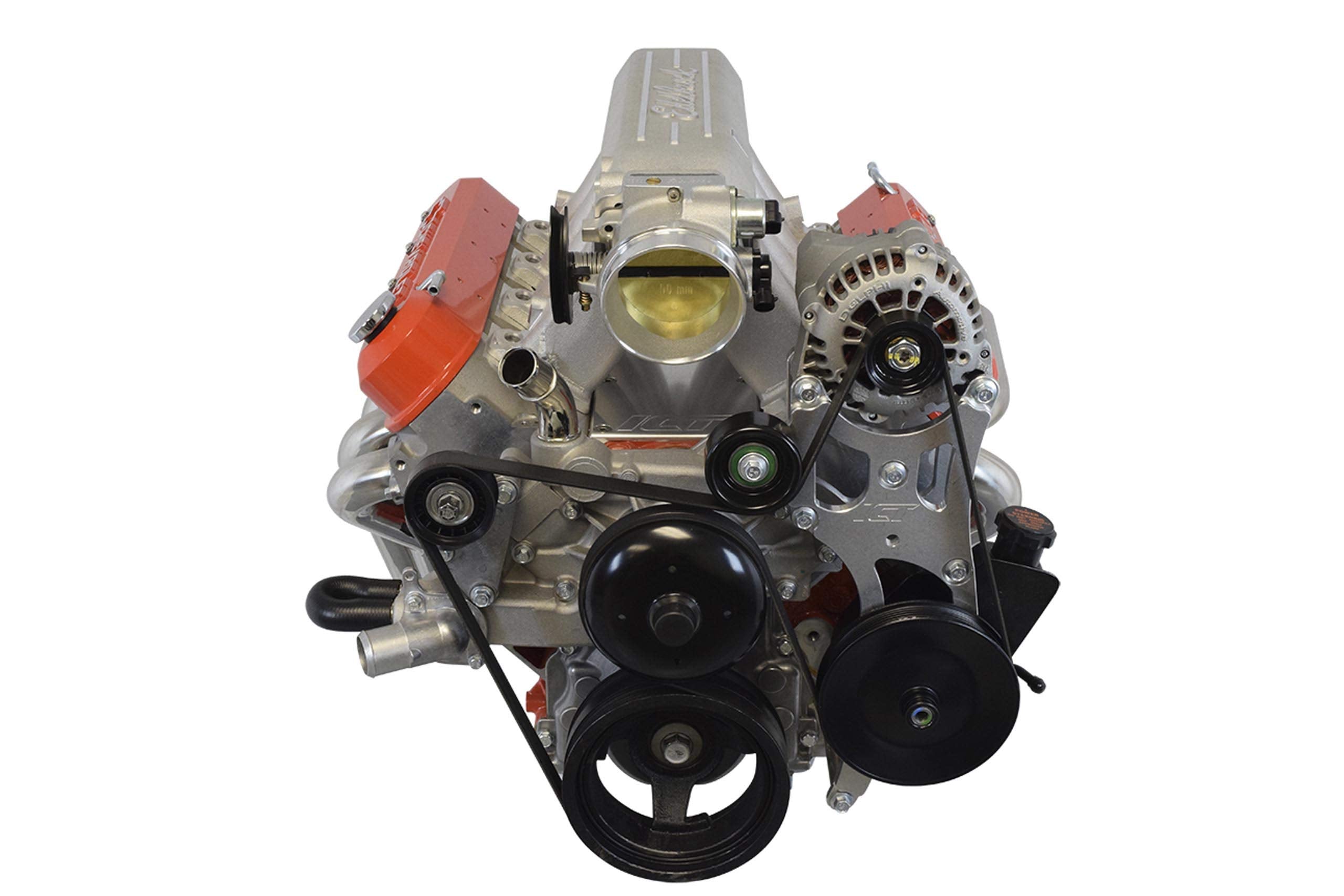 ICT Billet LS Truck Alternator/Power Steering Bracket, Model 551777, Aluminium, Natural, Fits LQ4, LQ9, 4.8L, 5.3