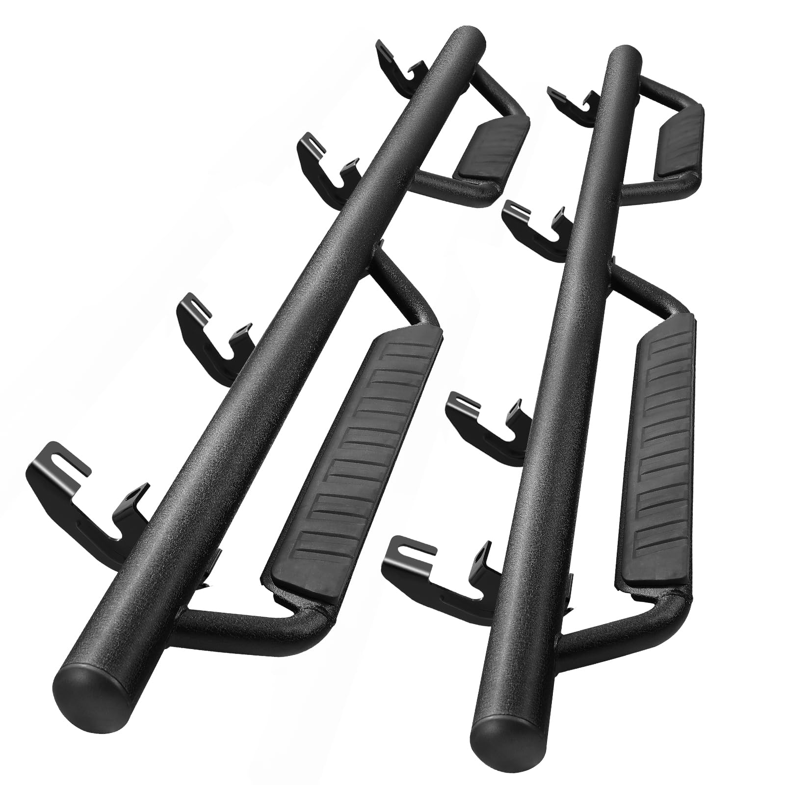 Smanow 75 Inch Running Boards Compatible With 2015-2024 Chevy Colorado/Gmc Canyon Crew Cab Door Step Drop Down Side Step, Hoop, Bcc Nerf Bar.