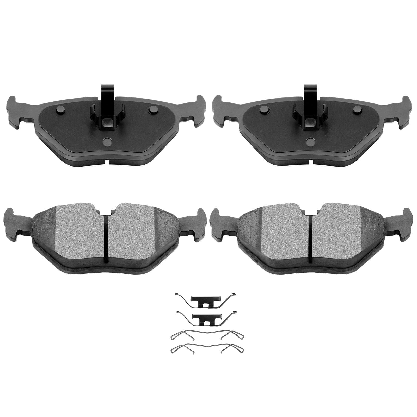 Automuto 4Pcs Rear Ceramic Disc Brake Pads Set D763 For Bmw 318I 318Is 318Ti 320I 323Ci 323I 323Is 325Ci 325I 325Is 325Xi 328Ci