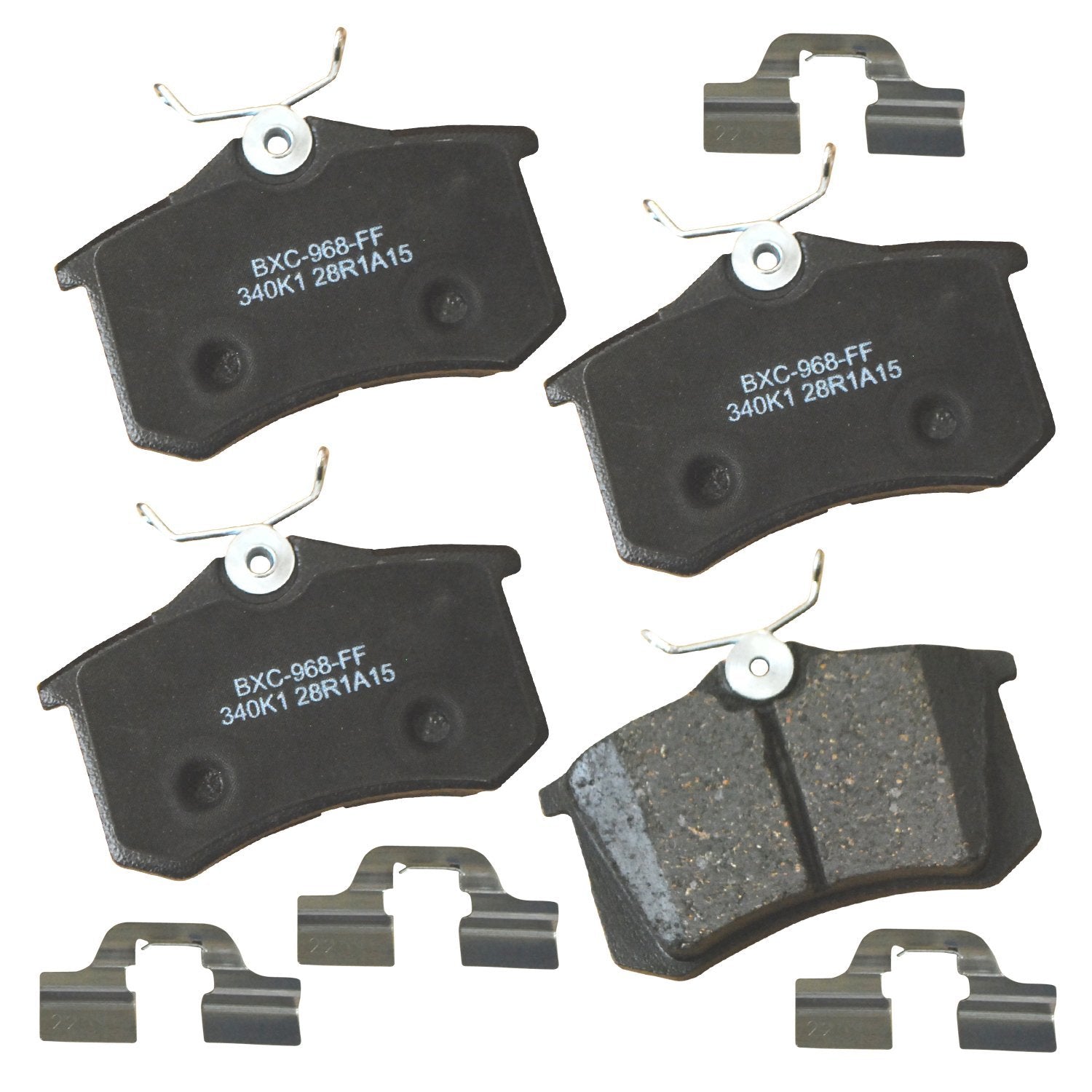 Bendix Premium Sbc340K1 Rear Brake Pads For A1,A3,Quattro,A4,A6,A8 Allroad S3,S4,S6,S8,Tt,Peugeot 207,208,Gt,307,405, Clio,Euro