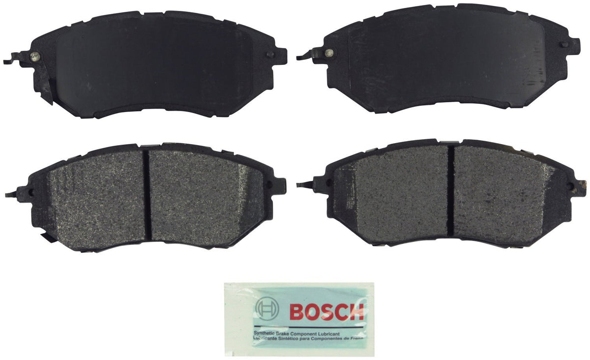 Bosch Be1078 Blue Semi-Metallic Disc Brake Pad Set - Compatible With Select Subaru B9 Tribeca, Forester, Legacy, Outback, Tribeca, Wrx; Front