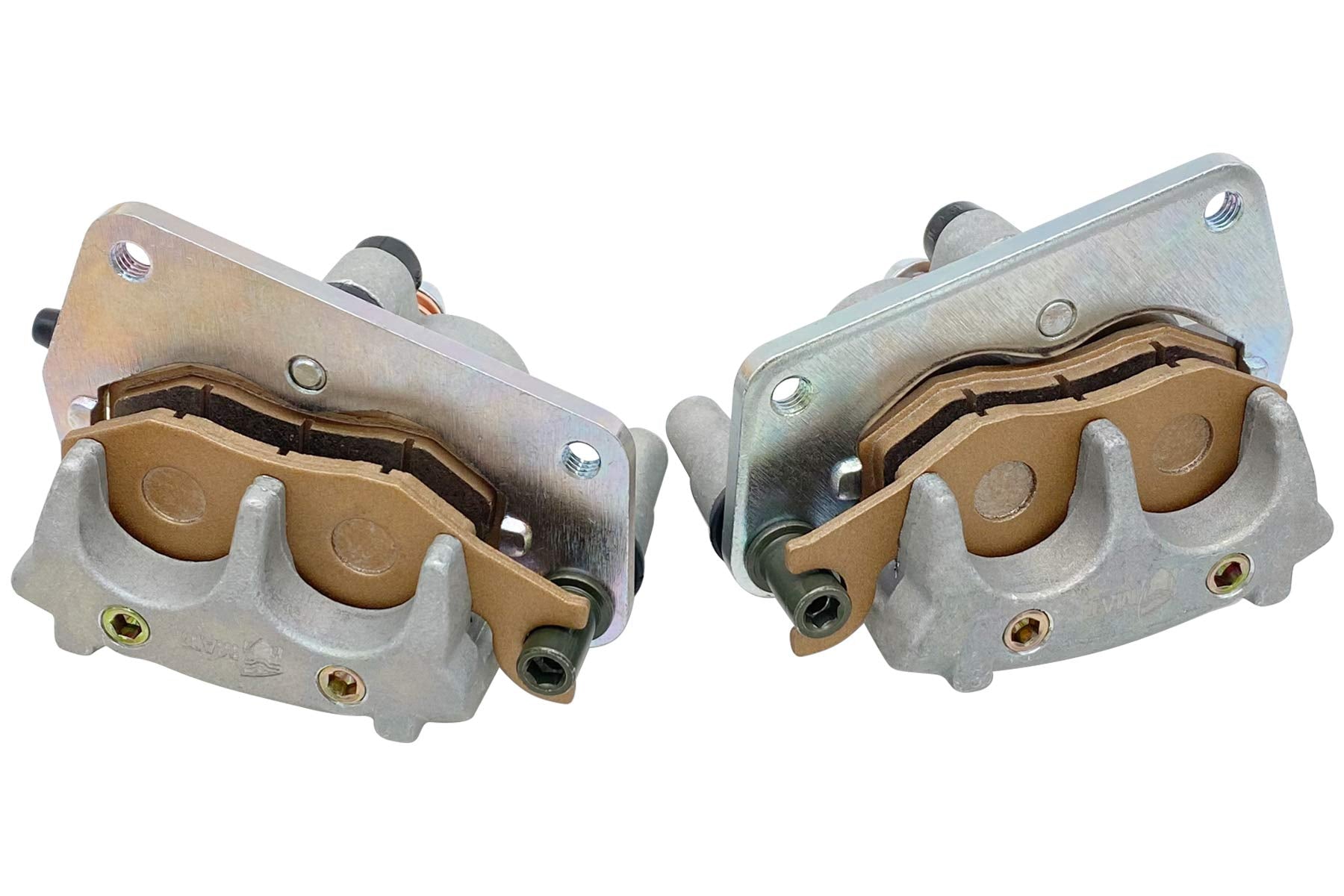 M Mati Front Left Right Brake Caliper For Yamaha Yfz450 2004-2020 Raptor 700 Yfm700 2006-2020 5Tg-2580T-11-00 5Tg-2580U-11-00