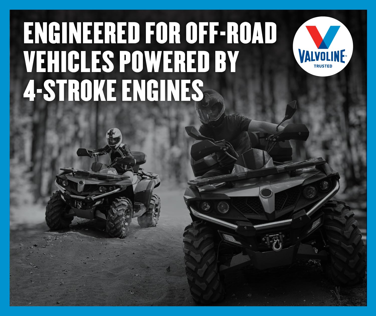 Valvoline 4-Stroke Atv/Utv Sae 10W-40 Motor Oil 1 Qt, Case Of 6