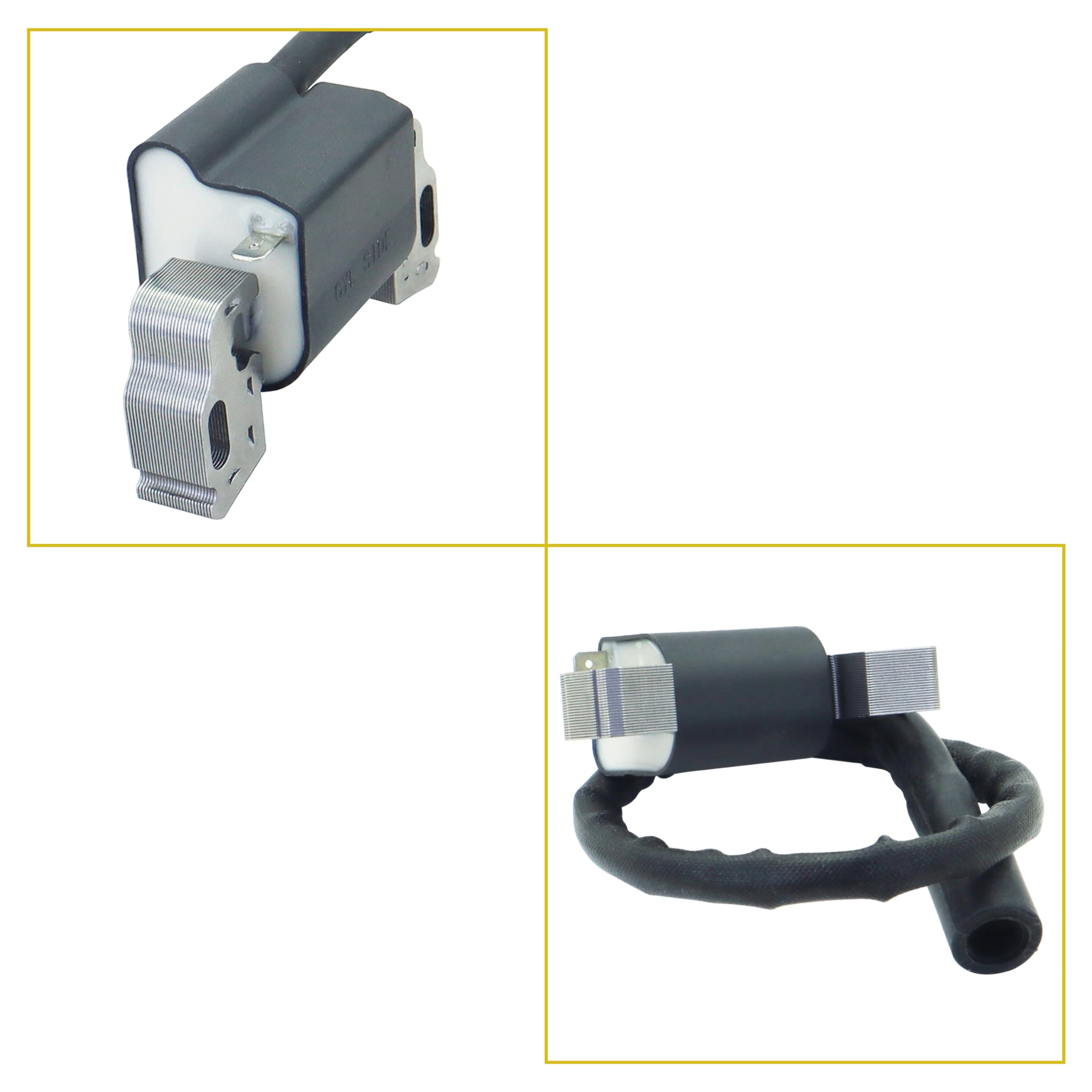 595304 Ignition Coil Armature Compatible with Briggs and Stratton Magneto 17HP 17.5HP 19.5HP 20HP Intek OHV Lawn Mower