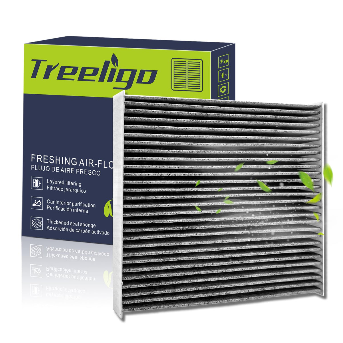 Treeligo Cf11182 Cabin Air Filter Compatible With Honda Civic 2016-2024,Cr-V 2017-2024,Odyssey 2018-2024,Rdx 2019-2021,Hr-V2016-