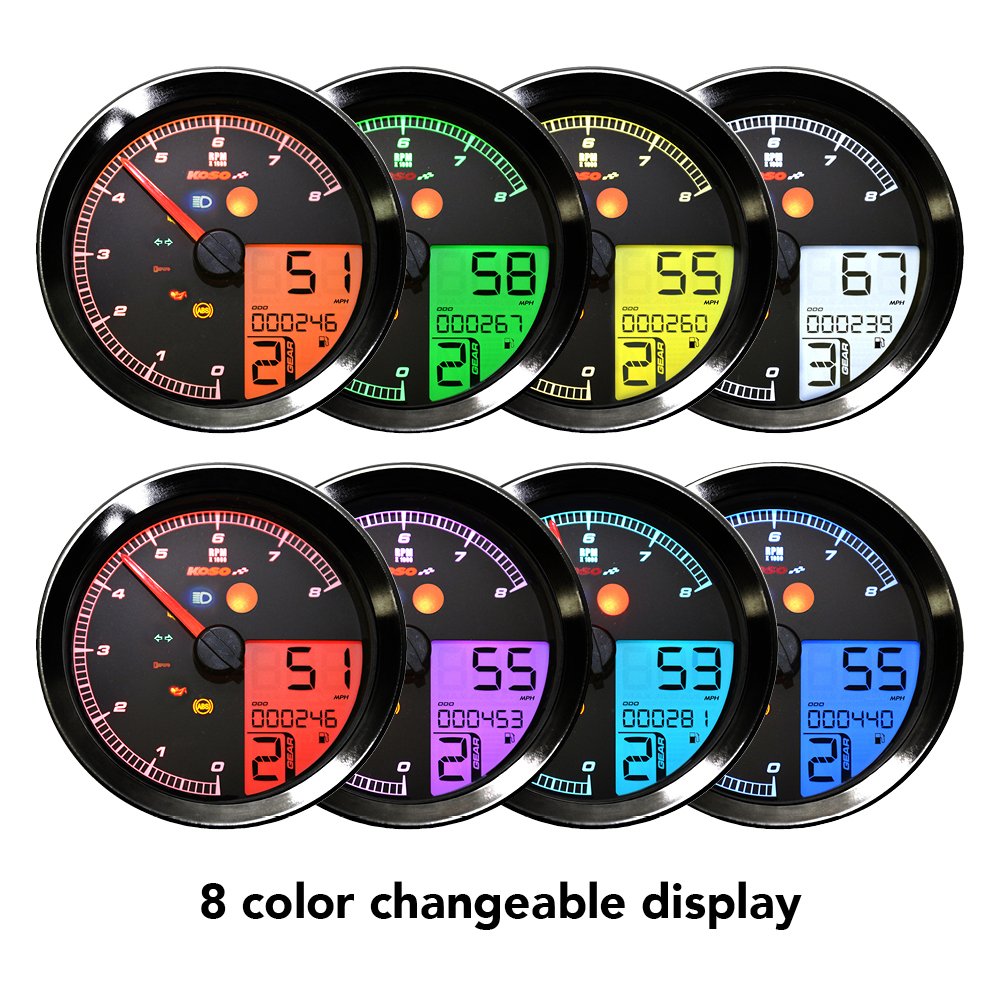 Koso Ba051310 Yamaha Bolt Gauge