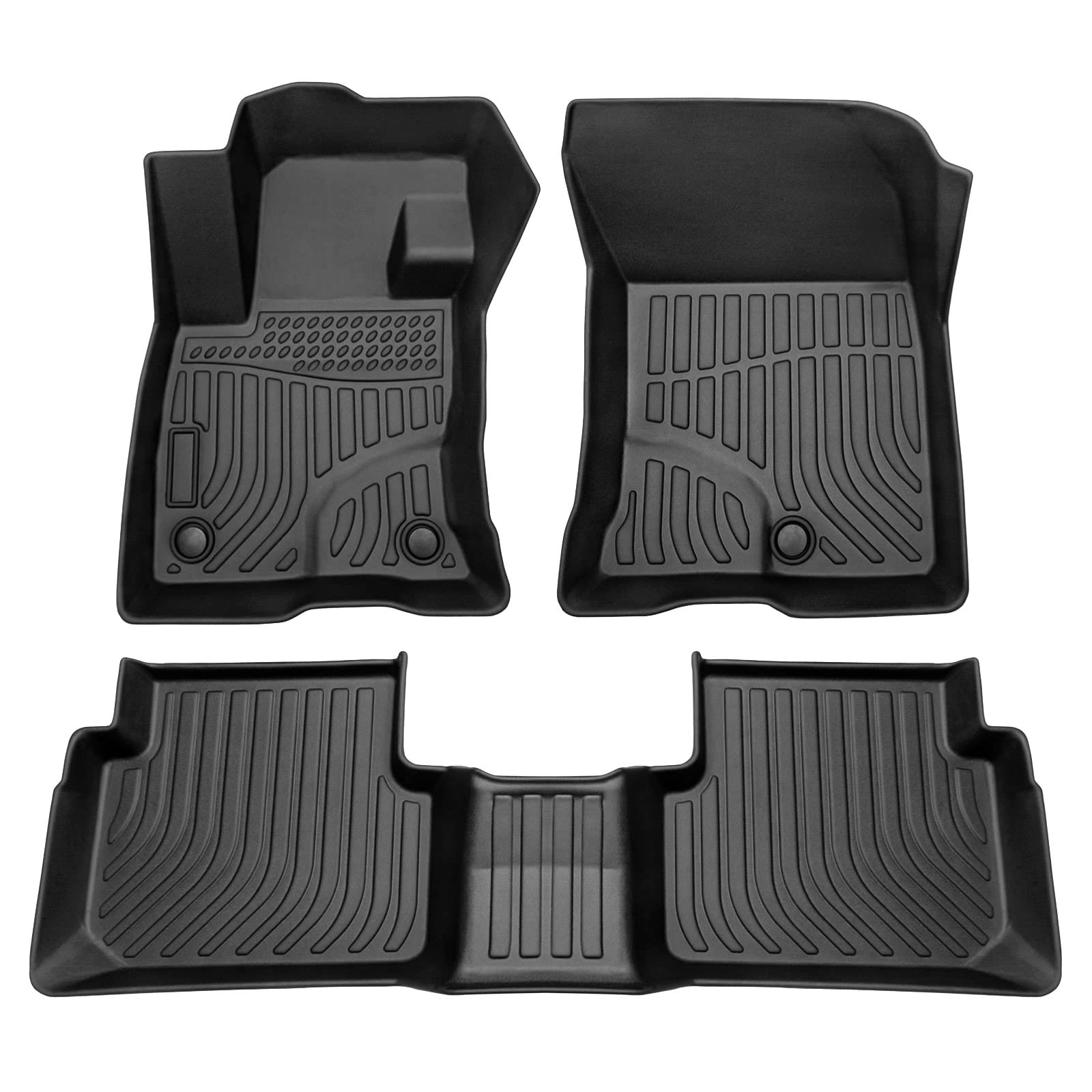 Cartist Floor Mats Compatible With Ford Bronco Sport 2021 2022 2023 2024 2025 All Weather Floor Liners For Ford Bronco Sport Acc