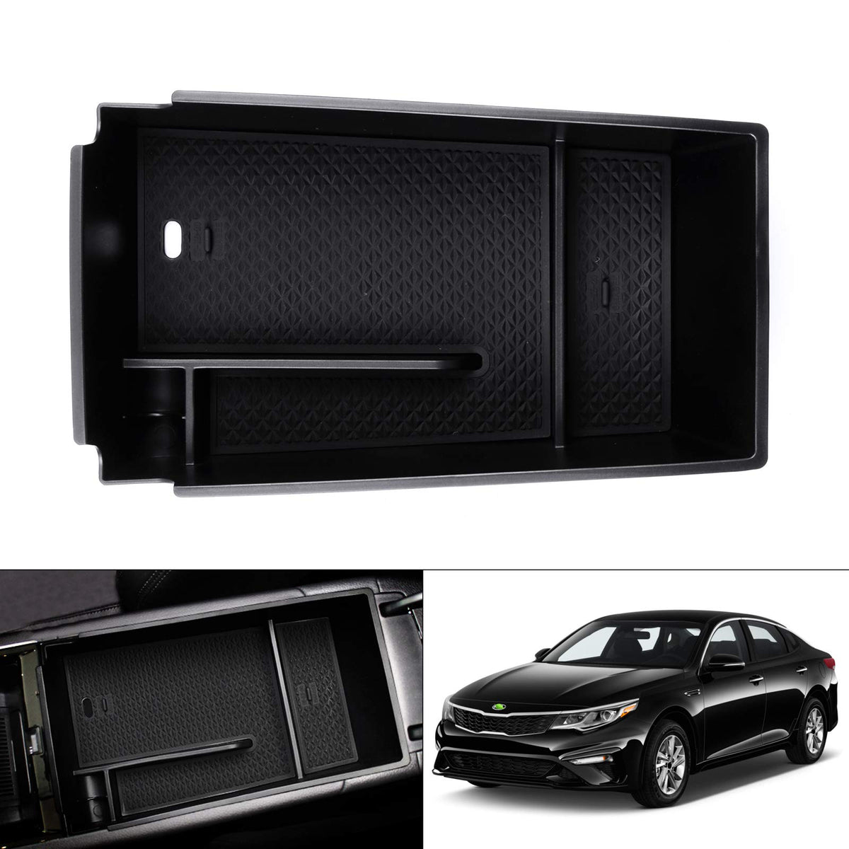 Autorder Center Console Organizer For 2021 2022 2023 2024 Kia K5 Gt Line Accessories Armrest Storage Box Secondary Insert Tray W