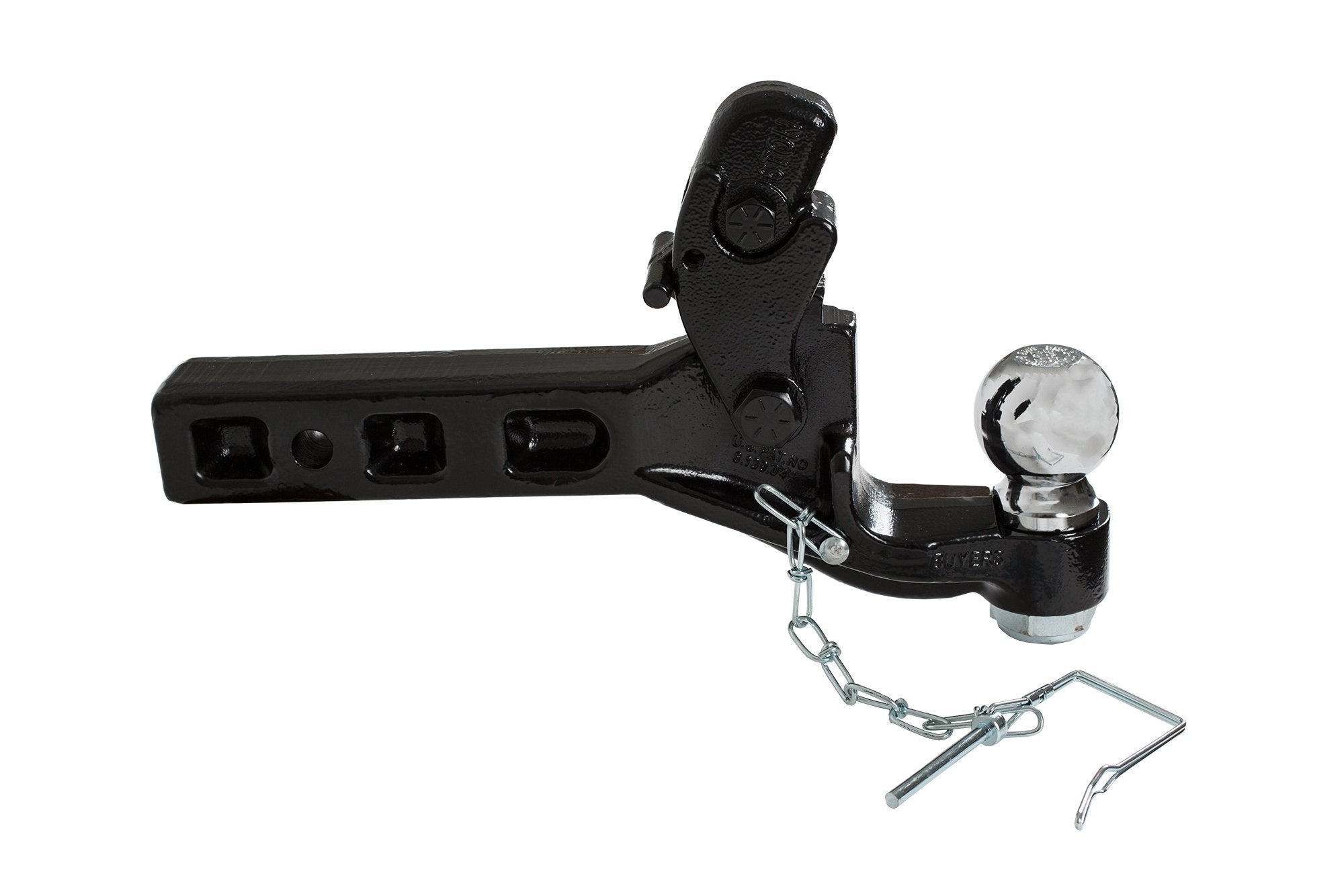 Buyers Products RM62516 6-Ton Receiver Mount Hitch, 2-5/16" Ball, Alloy Steel, Black