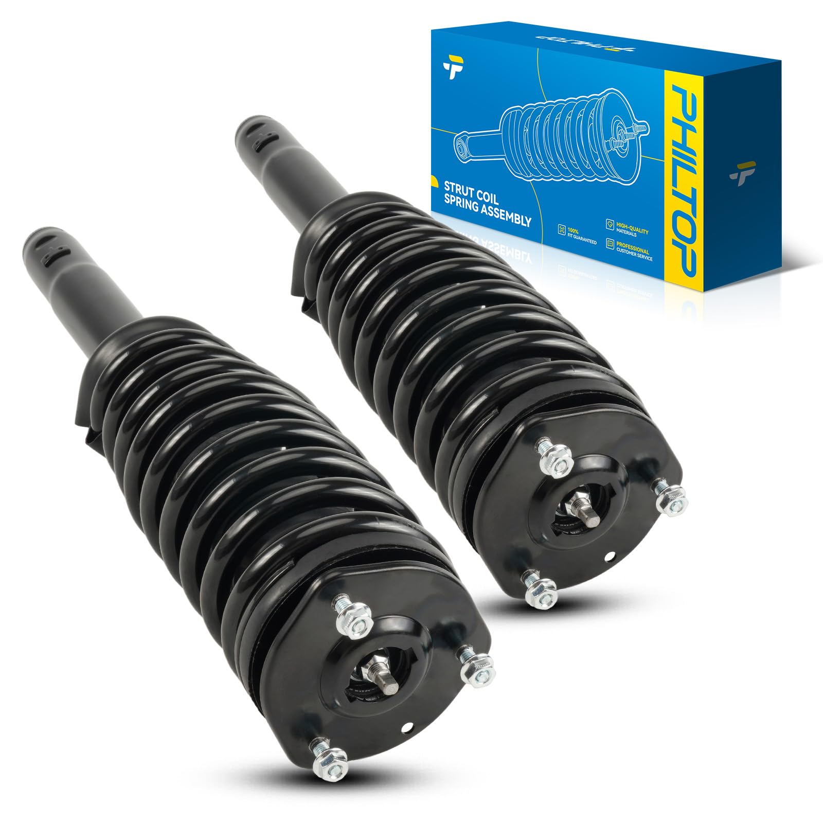 Philtop Front Strut Shock Absorber Fit For Mercury Milan 2010 2011 3.0L,Mkz 2010-2012 3.5L, Fusion 2010-2012 3.0L 3.5L, Complete