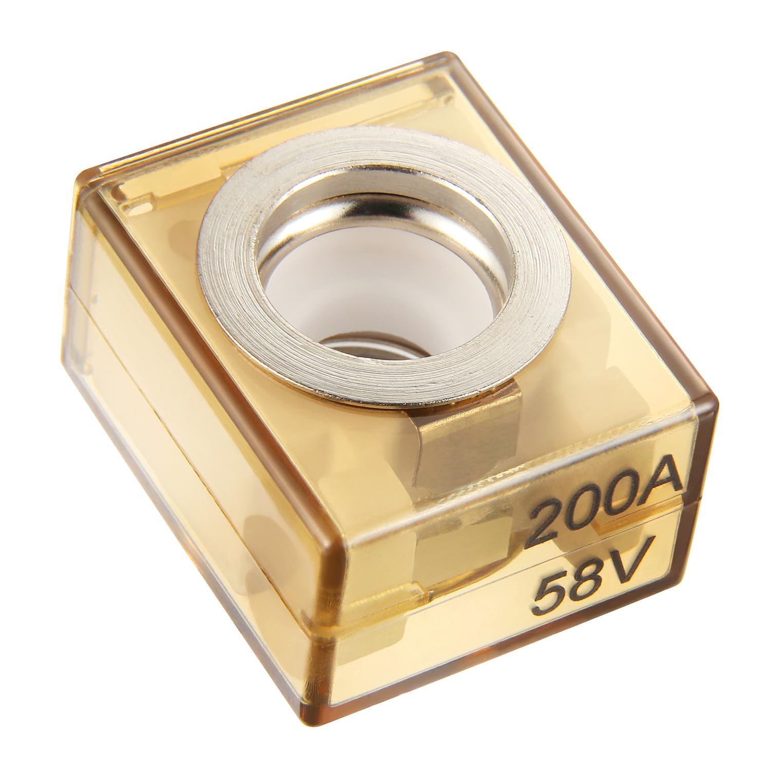 BOJACK Terminal Fuse 200A Marine Rated Battery Fuse (MRBF) 58V DC Max IP66 Waterproof for The Circuit Protection of Automobiles 