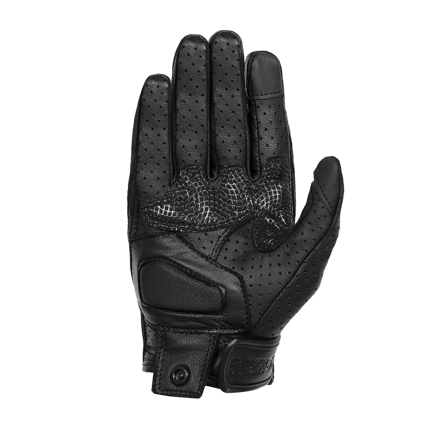 Superbike Updated Full Finger Anti-Slip Motorcycle Gloves Hard Knuckle Perforated Motorcycle Riding Gloves (Updated,Perforated,
