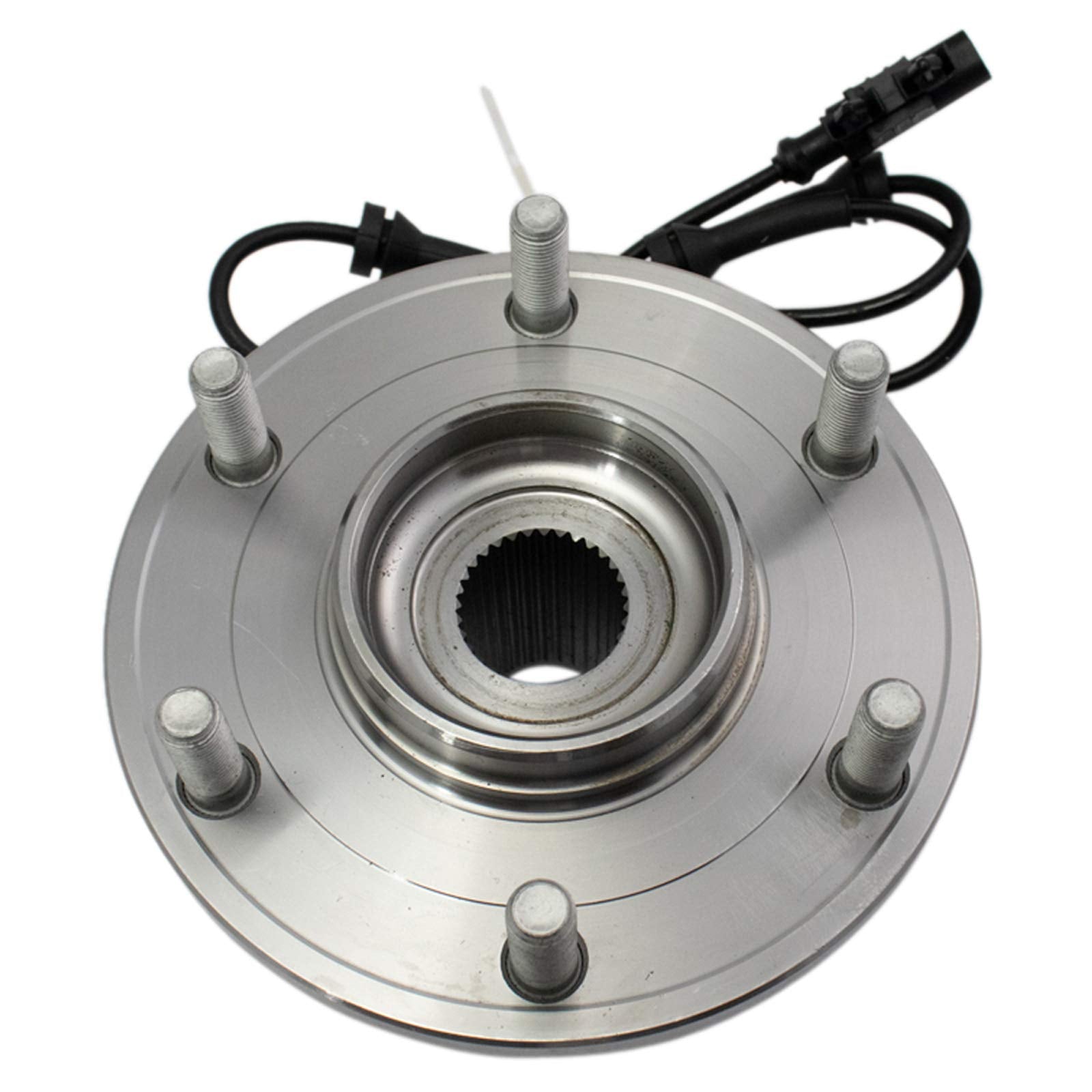 Trq Rear Passenger Side Wheel Bearing & Hub Assembly With Abs Sensor Compatible With 2012-2015 Nissan Armada