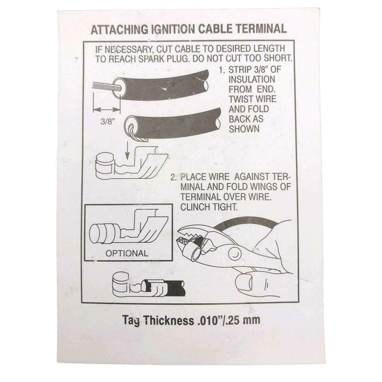 Partsrun 2-Pack 592846 Ignition Coil Module For Briggs And Stratton 691060 799651 Replace John Deere Mia12346 Lg691060 18-22Hp E