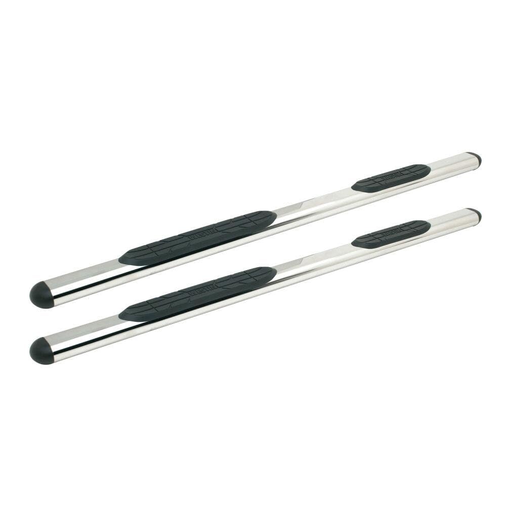 Westin 22-5050 Premier Oval 4 Nerf Bars 72 Inches Stainless Steel Pair