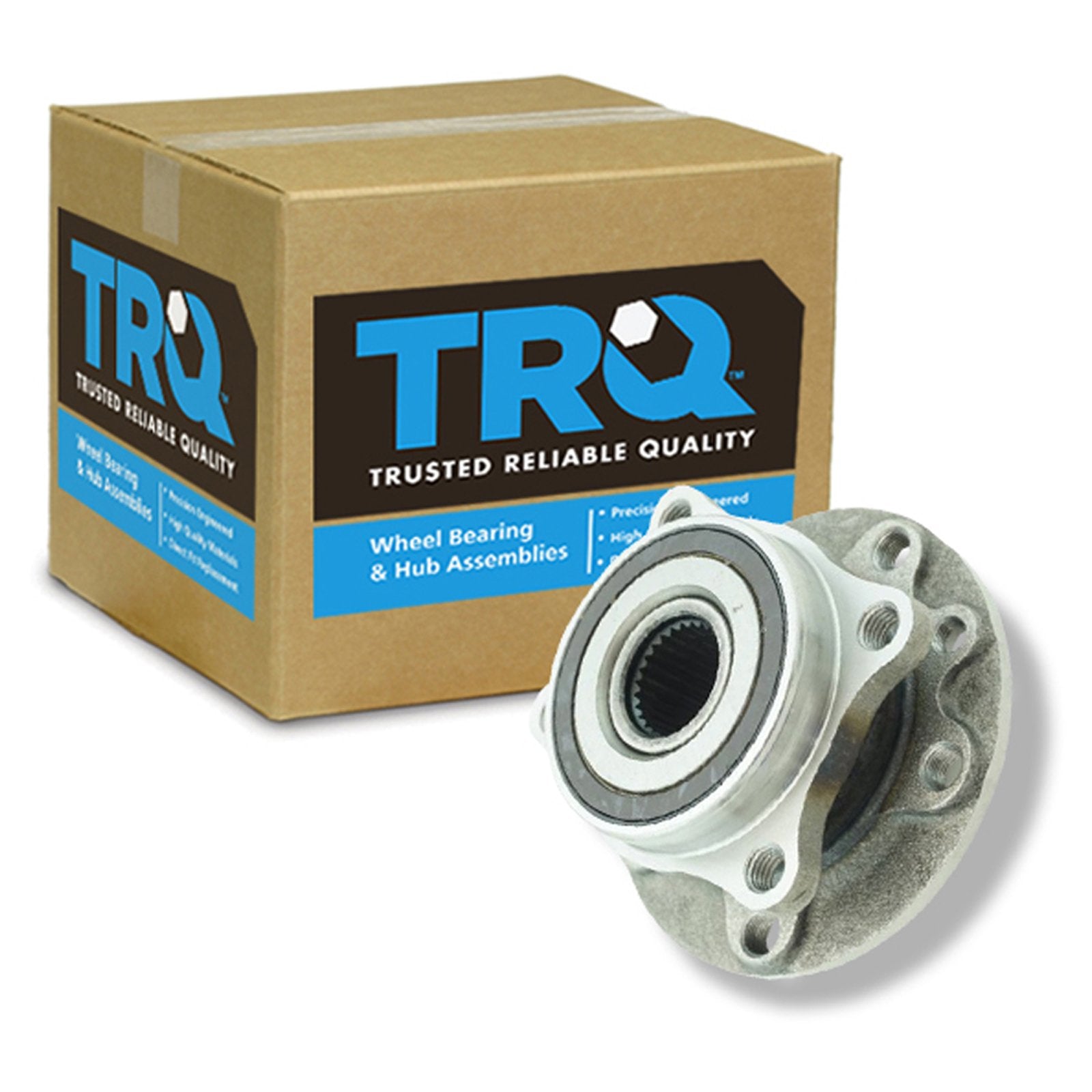 Trq Front Left Right Wheel Hub Bearing Assembly Driver Passenger Side Compatible With 2015-2017 Chrysler 200 2013-2016 Dodge Dar