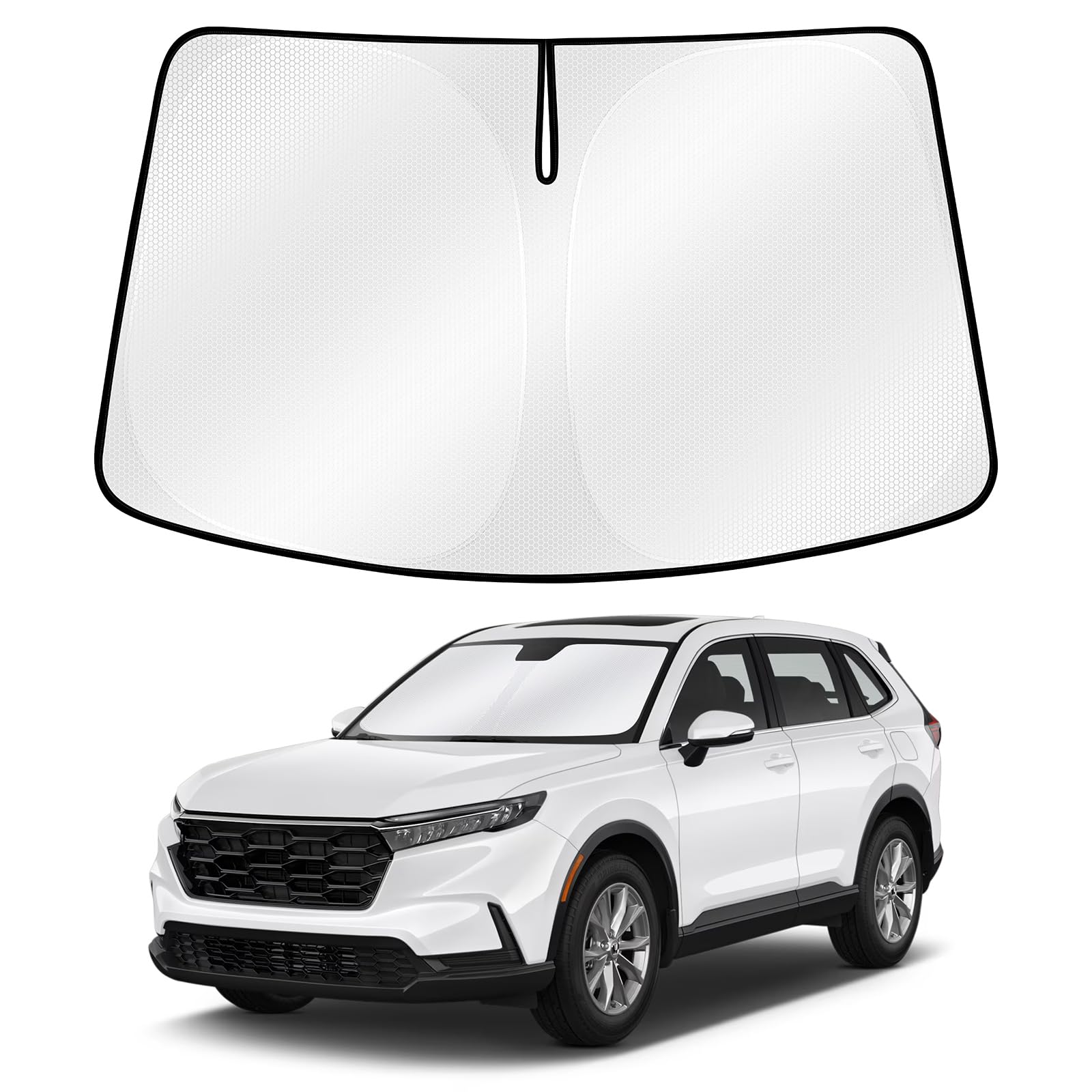 Cartist Windshield Sun Shade For Honda Cr-V 2023 2024 2025 2026 Foldable Car Front Window Sunshade For Crv Accessories Sun Visor