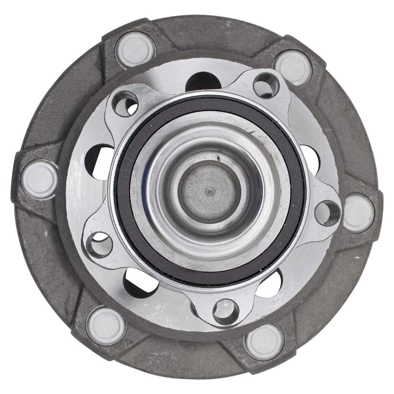 Trq Front Rear Driver Side Passenger Side Wheel Bearing & Hub Assembly With Abs Sensor Compatible With 2015 Ford Transit-250 201