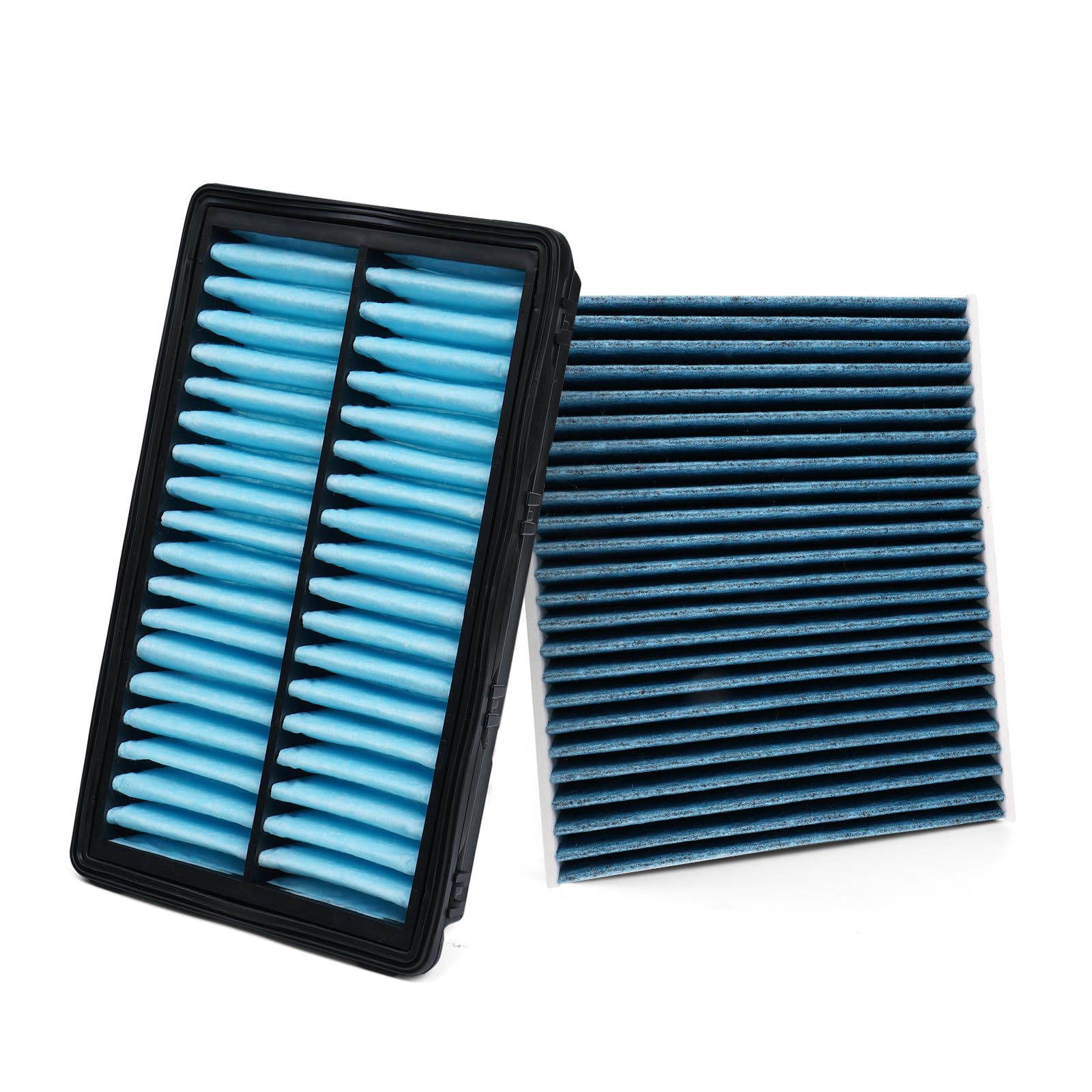 Forccord Cabin Air Filter And Engine Air Filter Fit For Kona 2018-23 1.6L 2.0L, Kia Soul 1.6L 2020-25 Replacement 97133-D1000 28
