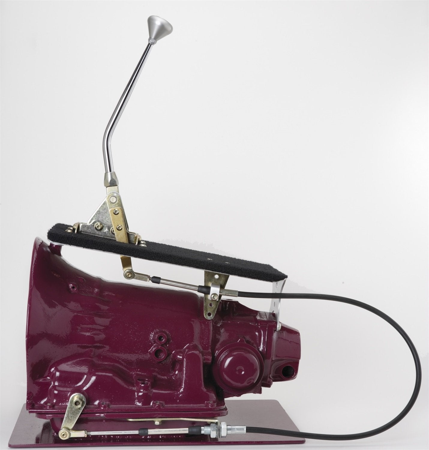 Lokar COS6700BM 16'' Cable Operated Shifter with Mushroom Shaped Knob for 700 Transmission,Multi