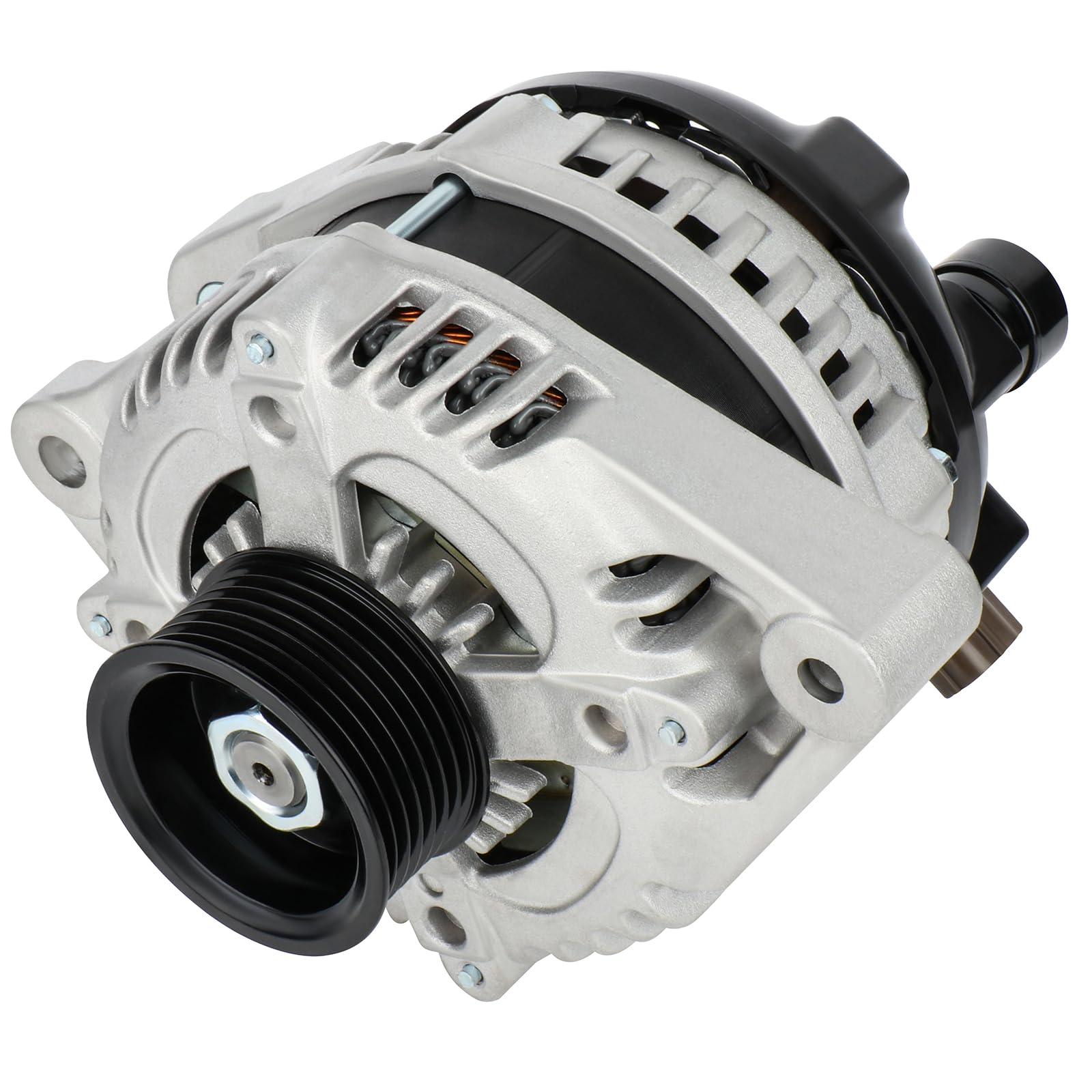 SCITOO Alternator Fits for Honda & for Acura Vehicles - for Accord 2008-2012 L4 2.4L, TSX 2009-2014 L4 2.4L- 12V 130Amp CW 7-Gro