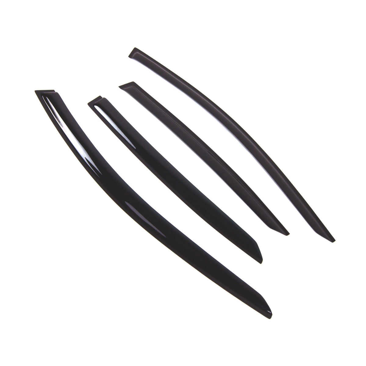 Tuningpros Outside Mount Window Vent Visors Rain Guards Compatible With Acura Ilx 2013-2015 | Side Window Wind Deflectors Rain S