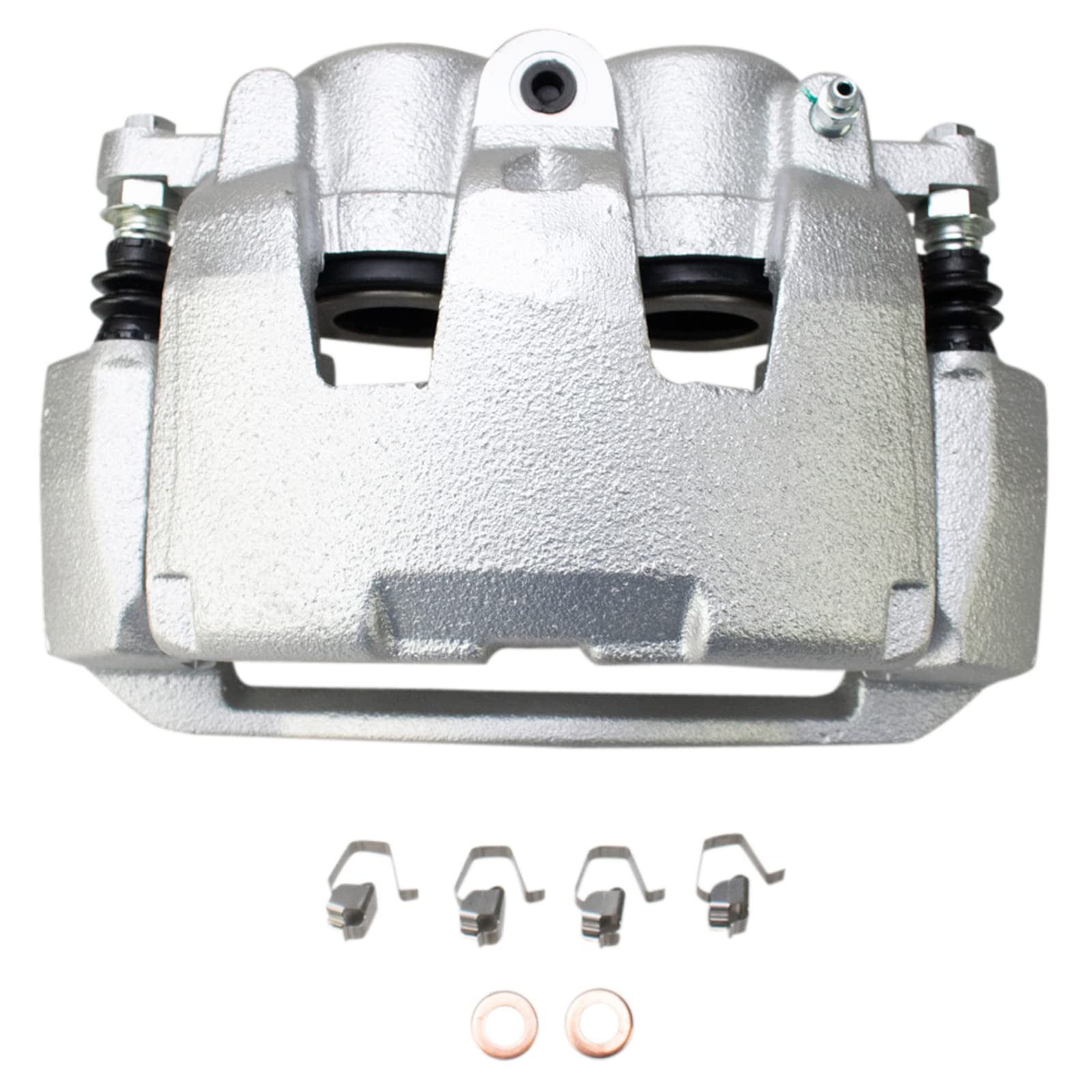 Trq Front Brake Caliper Set Compatible With 2007-2009 Chrysler Aspen 2009-2010 Dodge Dakota Durango Ram 1500 2011-2018 Ram 1500