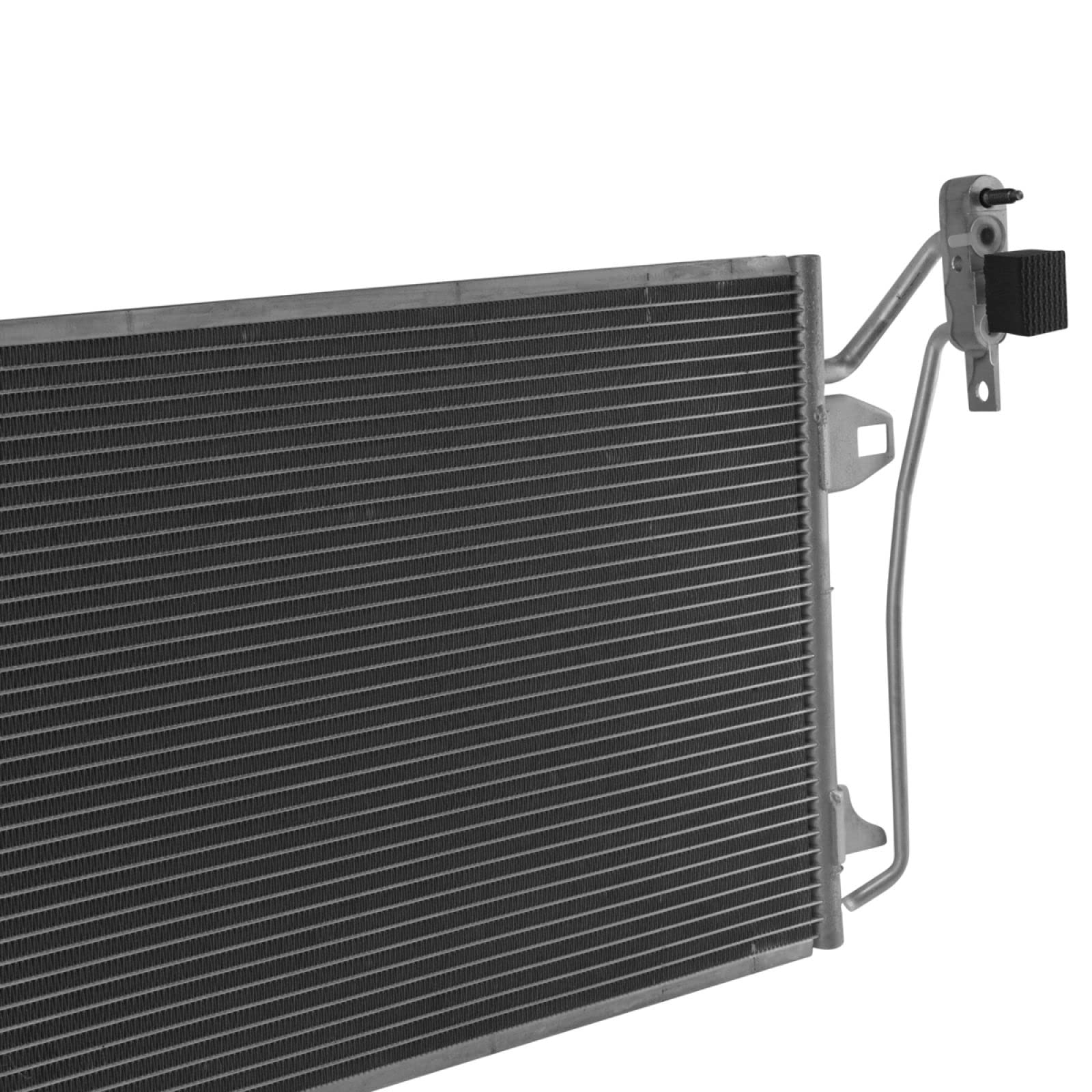 TRQ Air Conditioning A/C Condenser Receiver Drier Compatible with 2010-2012 Ford Fusion 2011-2012 Lincoln MKZ 2010-2011 Mercury