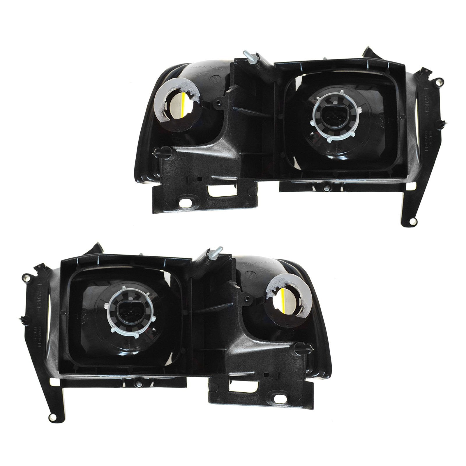 Trq Driver & Passenger Side Headlight Assembly Set Headlights Driver & Passenger Side Compatible With 1994-2002 Dodge Ram 1500 R