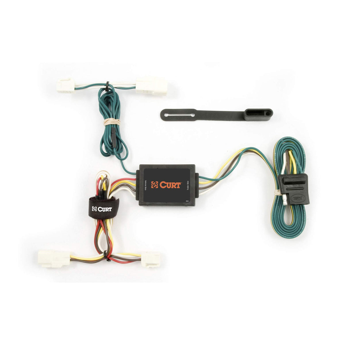 Curt Manufacturing 55542 Vehicle-Side Custom 4-Pin Trailer Wiring Harness,Fits Select Toyota Corolla Sedan ,Black