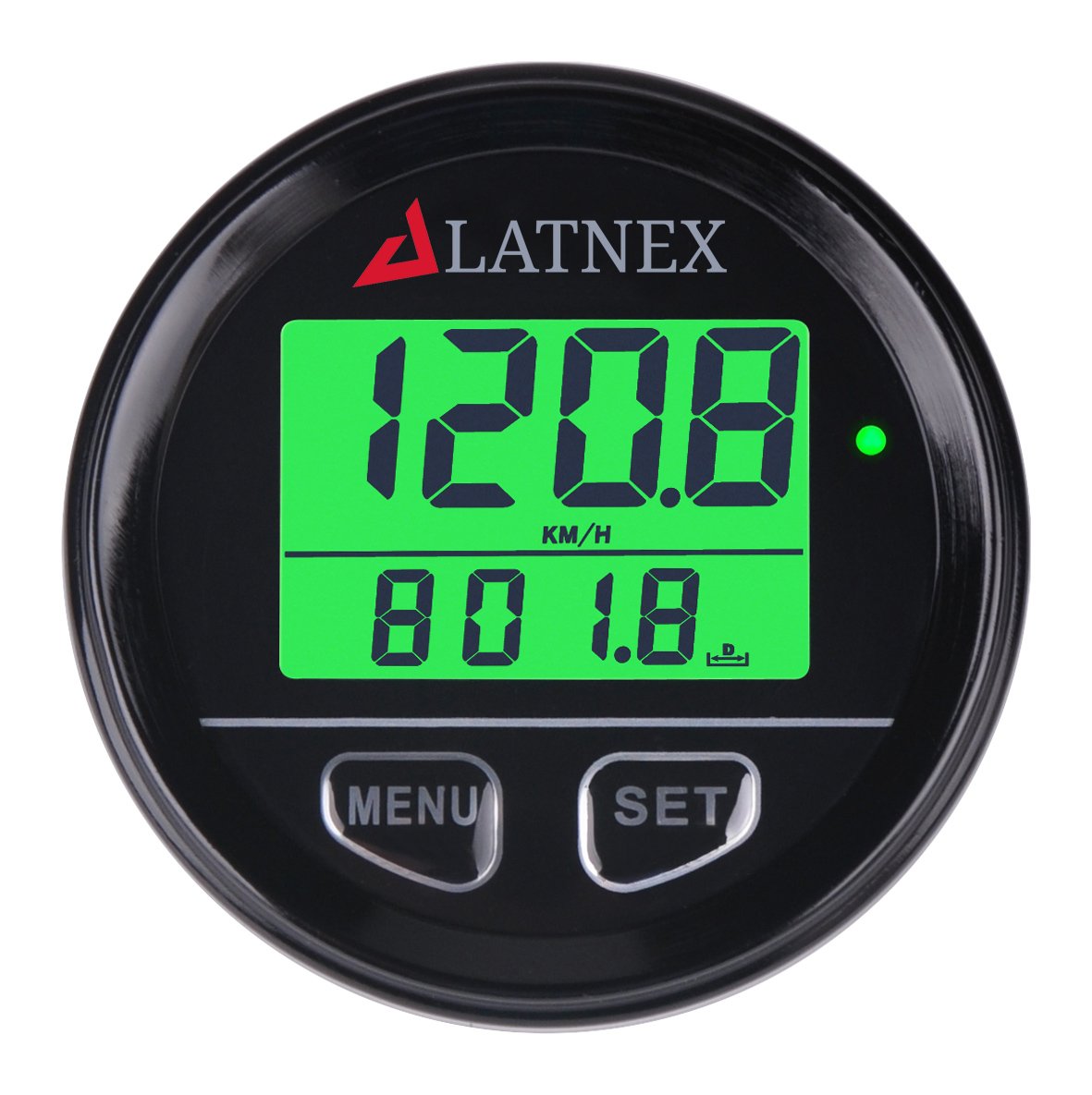 SP-GPS95 Universal Digital GPS Speedometer Waterproof. Displays Speed(MPH/KMH), Distance Traveled and Time - Suitable for ATV UT