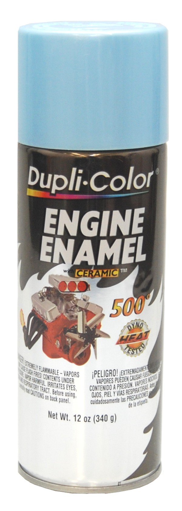 Dupli-Color De1616 Engine Enamel Spray Paint With Ceramic - Pontiac Blue Metallic - 12 Oz Aerosol Can