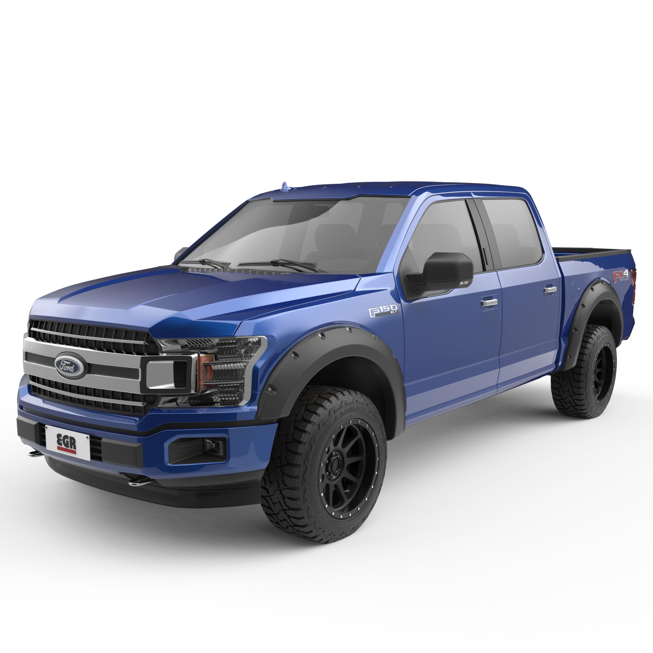 Egr Blf1012 - Baseline Series Fender Flares With Simulated Bolt-On Look - Compatible With 2021-2024 Ford F-150
