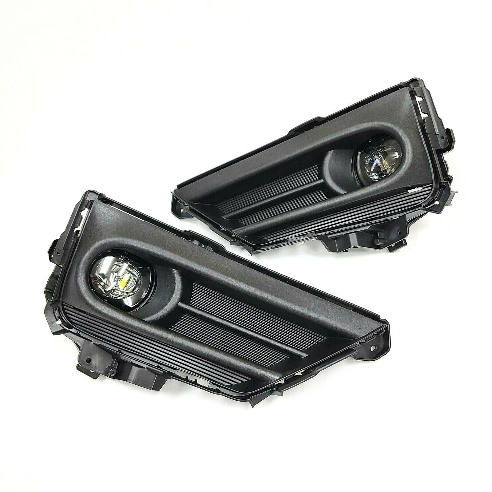 Ledin Fog Lights Kit Compatible For 2020 2021 Honda Cr-V Crv, Oe Style Clear Lens Built-In Led Fog Lamps Assembly Ho2593147 Ho2592147 Ho1039151 Ho1038151