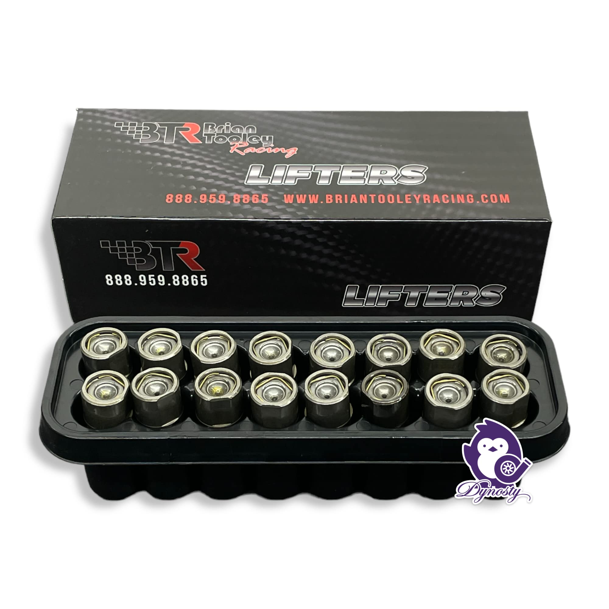 BTR Brian Tooley Racing LS7 Lifters & Trays for Gen 3, 4 LS & Gen 5 LT Engines, Steel, Model X12499225-16