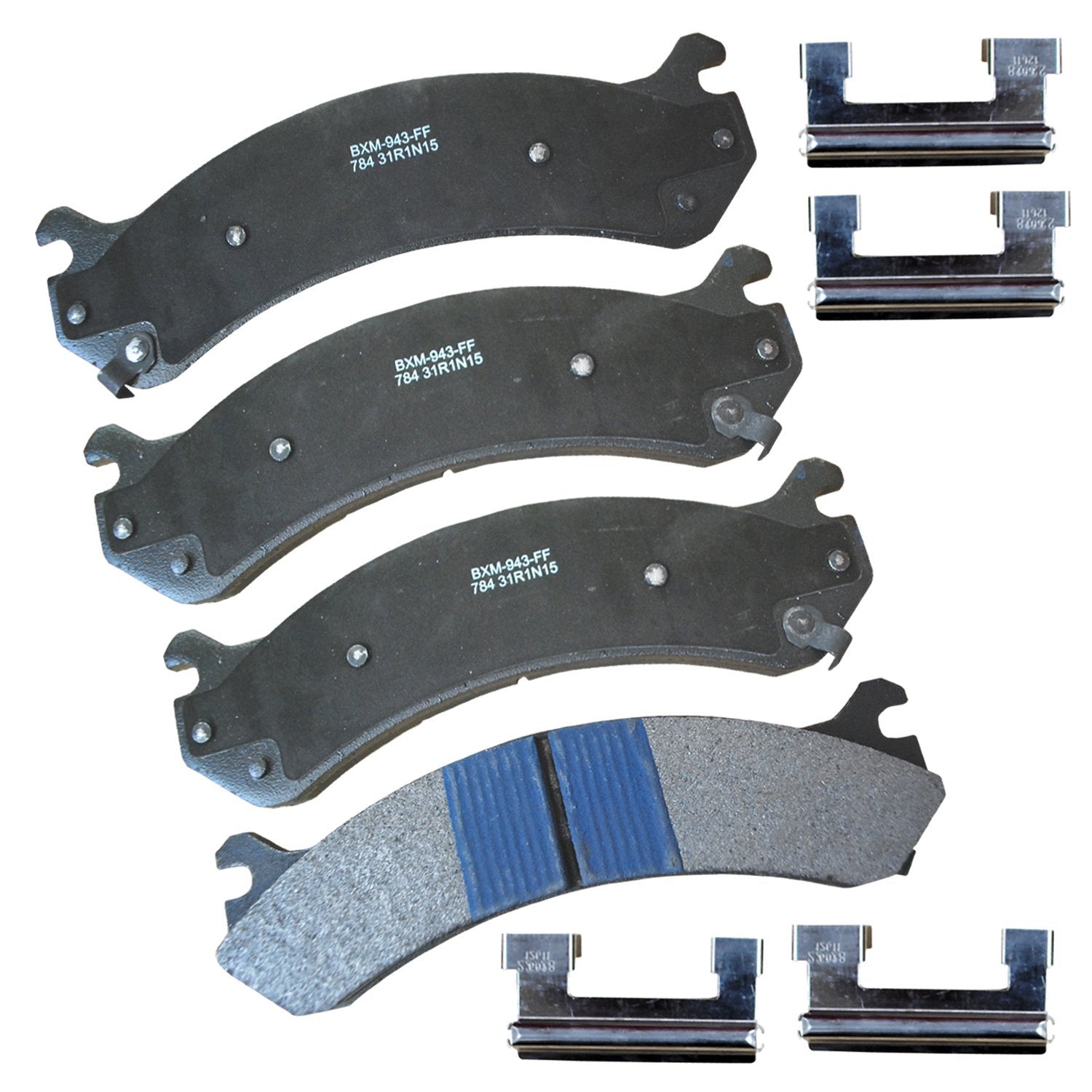 Bendix Premium Sbm784 Front Brake Pads For Deville,Dts,Avalanche 2500,Express 3500,4500,Cargo,Pasajeros,Silverado 1500,1500 Hd,C