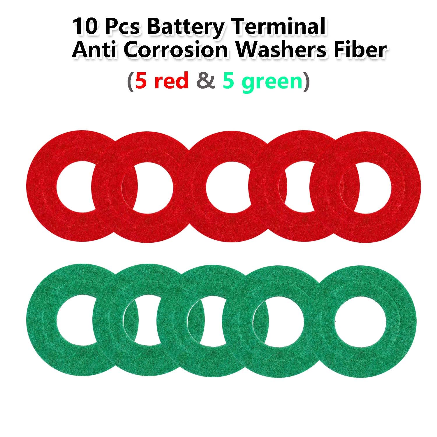 Tworider 12 pcs Battery terminal cleaner tool kit, battery brush, Wash Cleaning Battery Wire Brush Post Battery Cable Cleaner Di