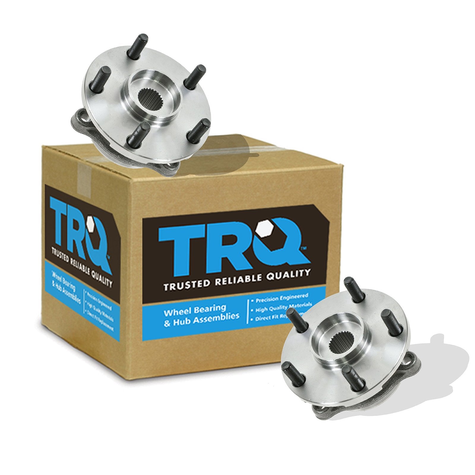 Trq Front Wheel Hub Bearings Assembly Set Compatible With 2010-2012 Lexus Hs250H 2016 Scion Im 2011-2016 Tc 2008-2015 Xb 2017-20