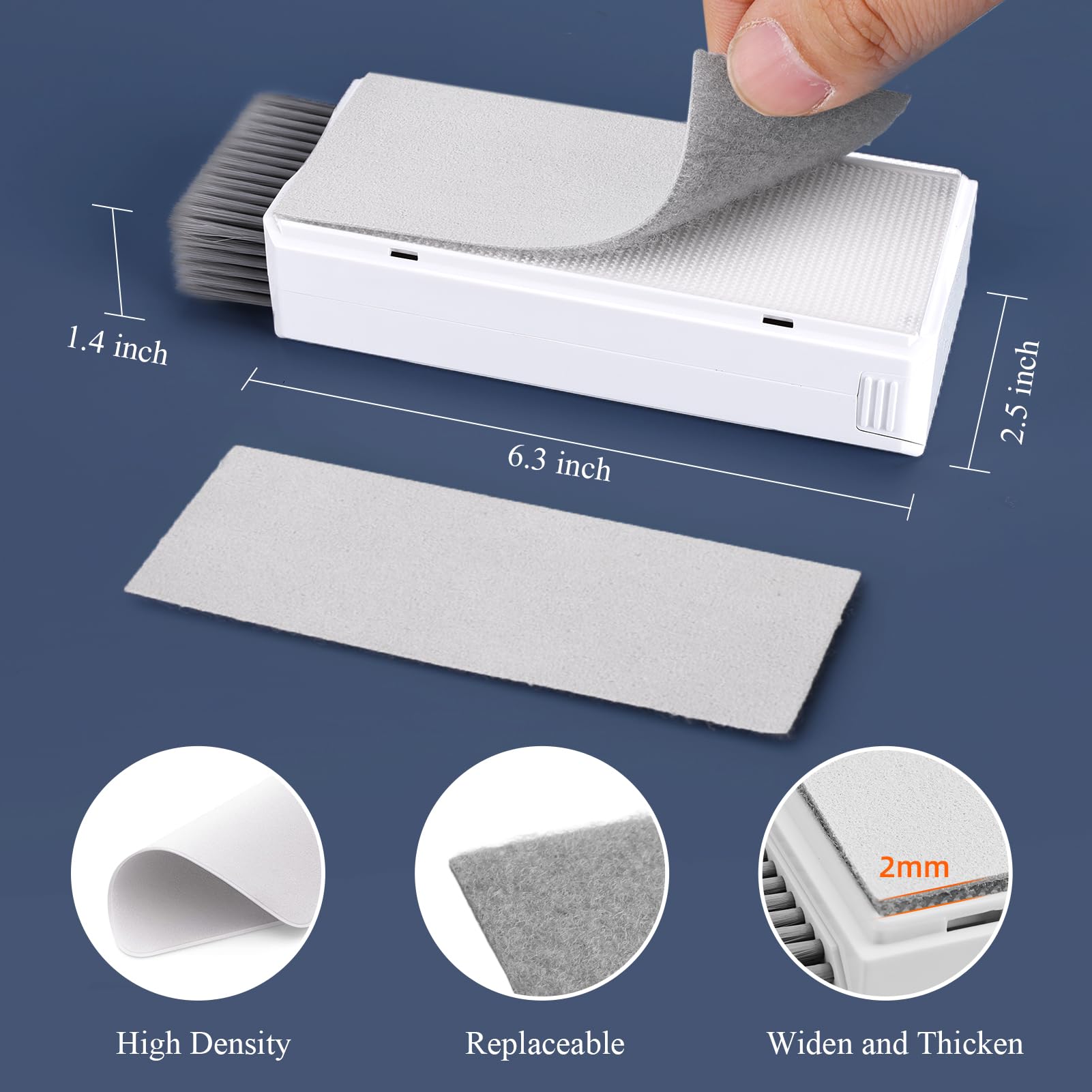 Wecleno Car Screen Cleaner, Car Interior Detailing Kit For Tesla, Benz, Bmw, Jeep, Honda, Car Touch Screen Cleaner For Removing