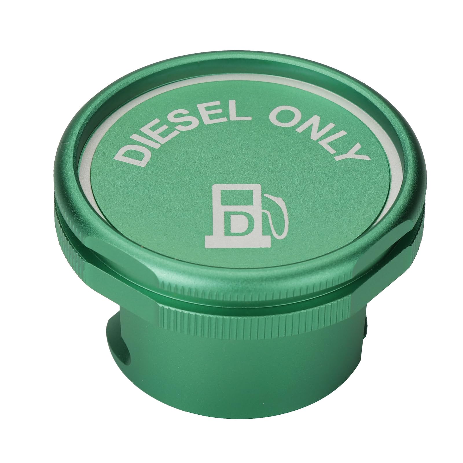Diesel Fuel Cap For 2019-2024 Ram-Magnetic Diesel Lid For 2019 2020 2021 2022 2023 2024 Ram 1500 2500 3500 Green Aluminum Automo