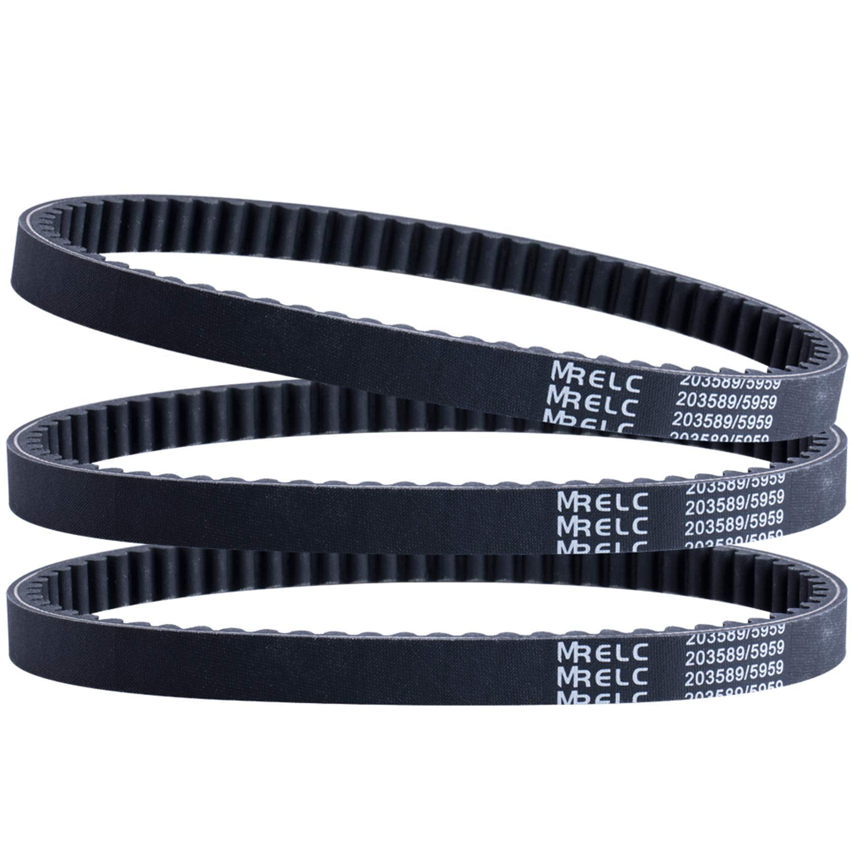 MRELC 3pcs 30 Series Go Kart Drive Belt Replaces Manco 5959 / Comet 203589
