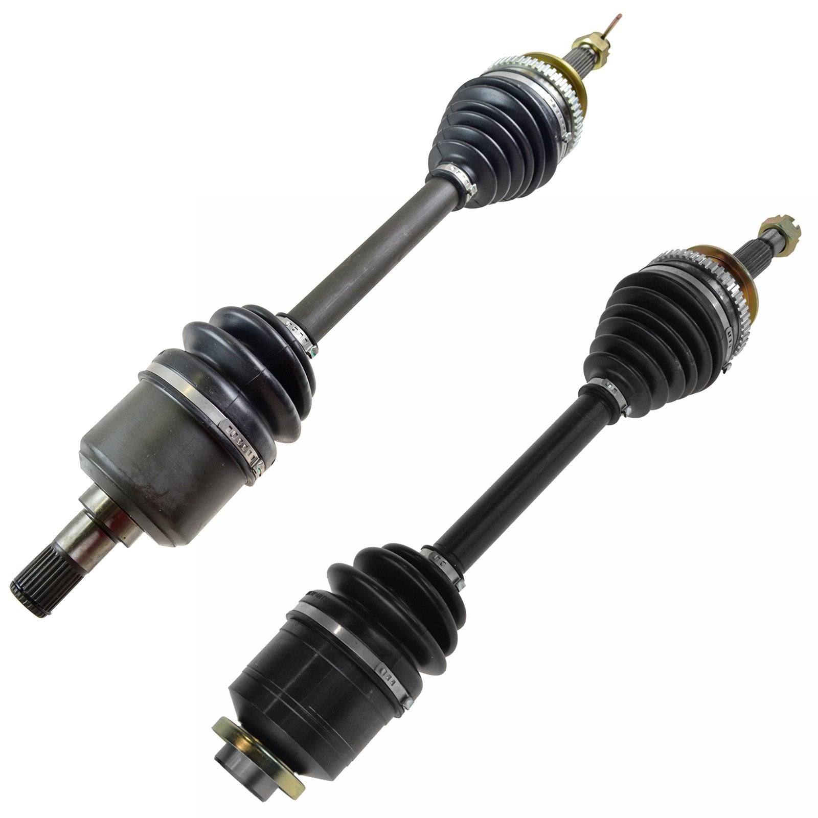 Trq Front Cv Axle Shaft Assembly Set Compatible With 2001-2006 Hyundai Santa Fe