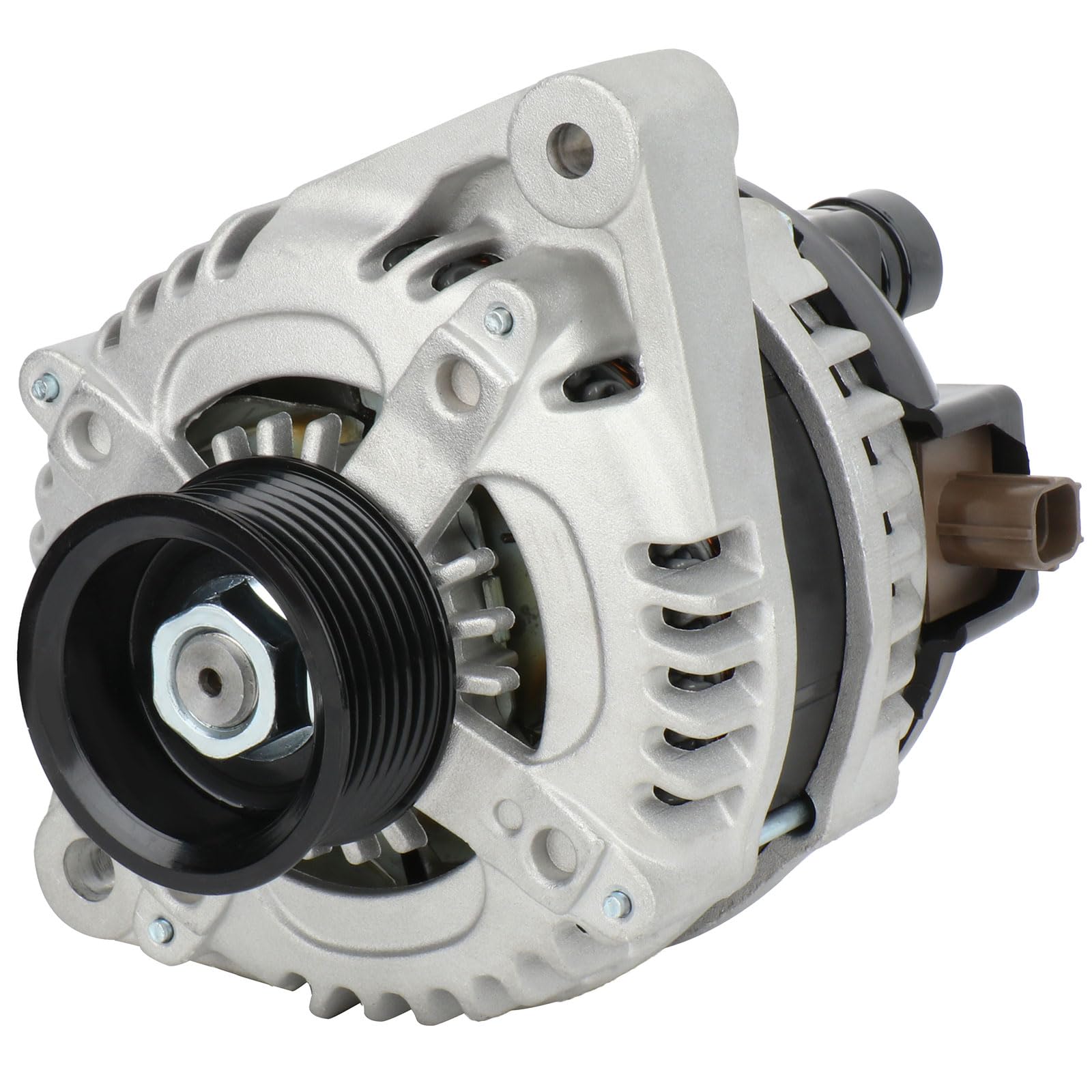 New L4 2.4L 130Amp Astou Alternator Replacement For Honda Accord 2008 2009 2010 2011 2012; For Acura Tsx 2009 2010 2011 2012 2013 2014 Replace For 11390 1042105890 12870