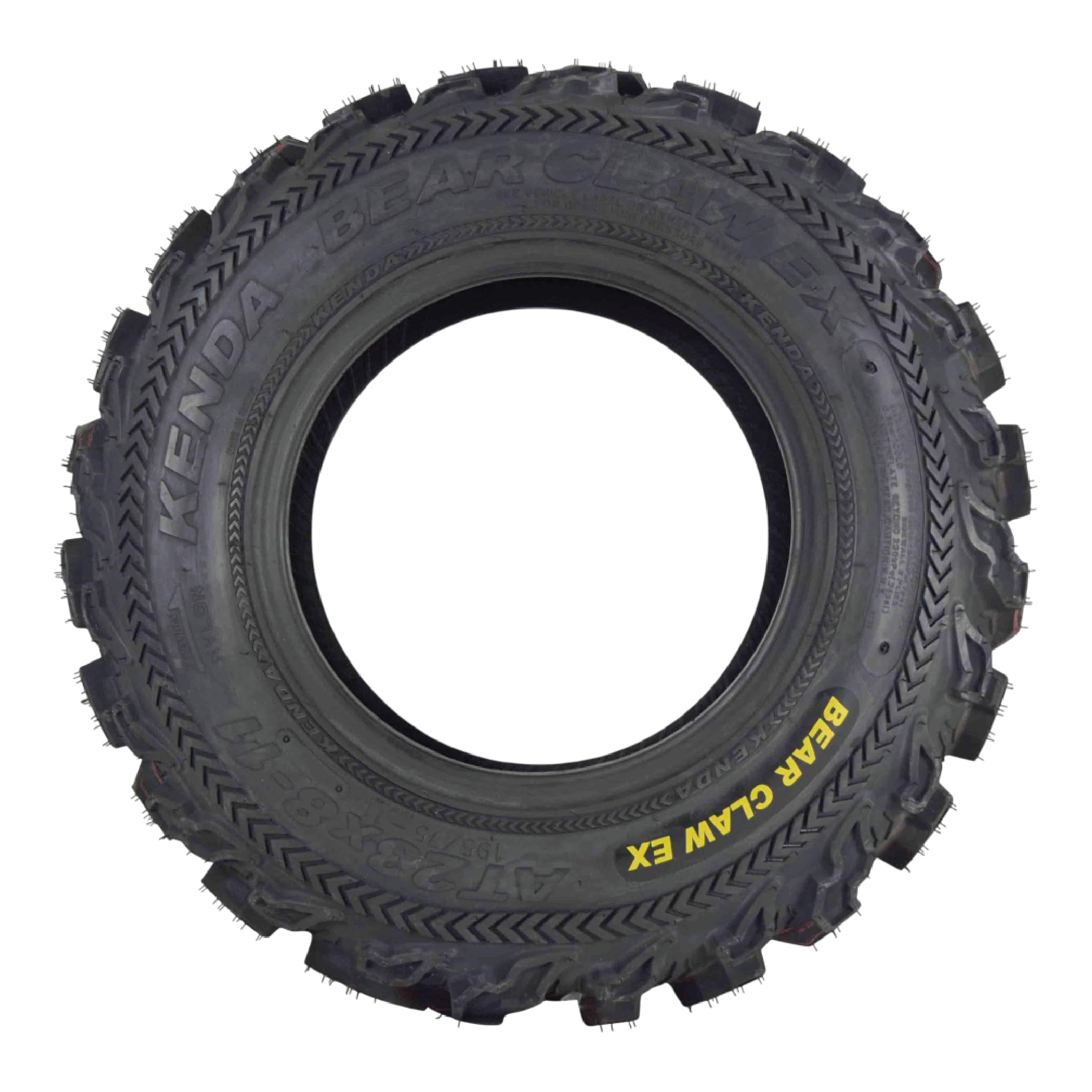Kenda Bearclaw Ex K573-23X8-11 Front Tires For All Terrain (Atv), Utv, And Side By Side (Sxs) Vehicles - 6-Ply - Bear Claw Ex 23