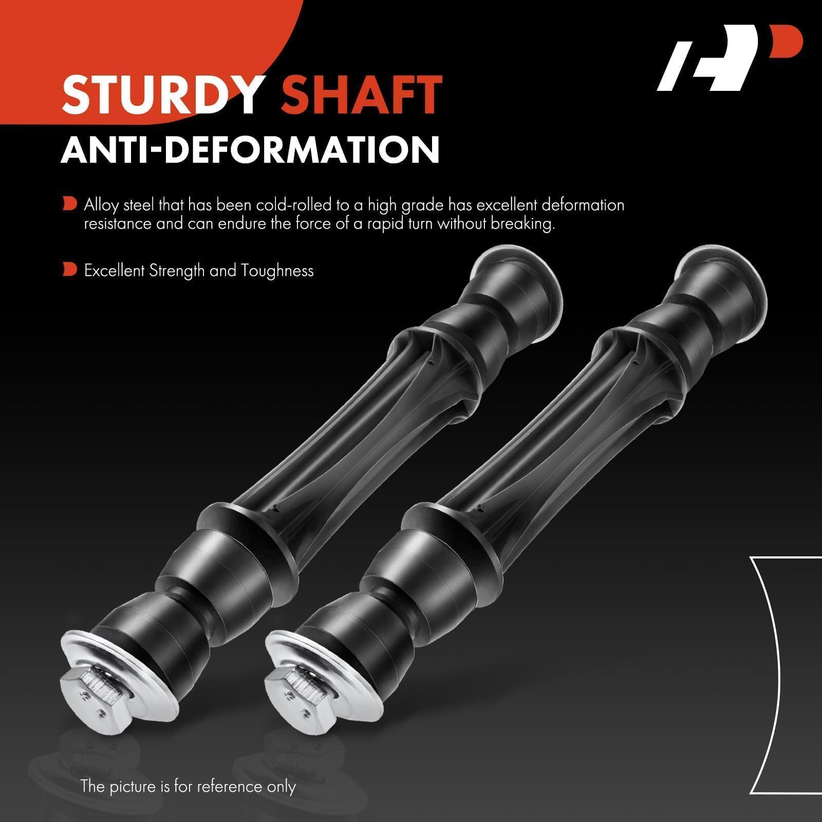 A-Premium 2Pcs Front Sway Bar Links Stabilizer Bar Links, Compatible With Chevrolet & Gmc & Cadillac - 2004-2019 - Silverado 150