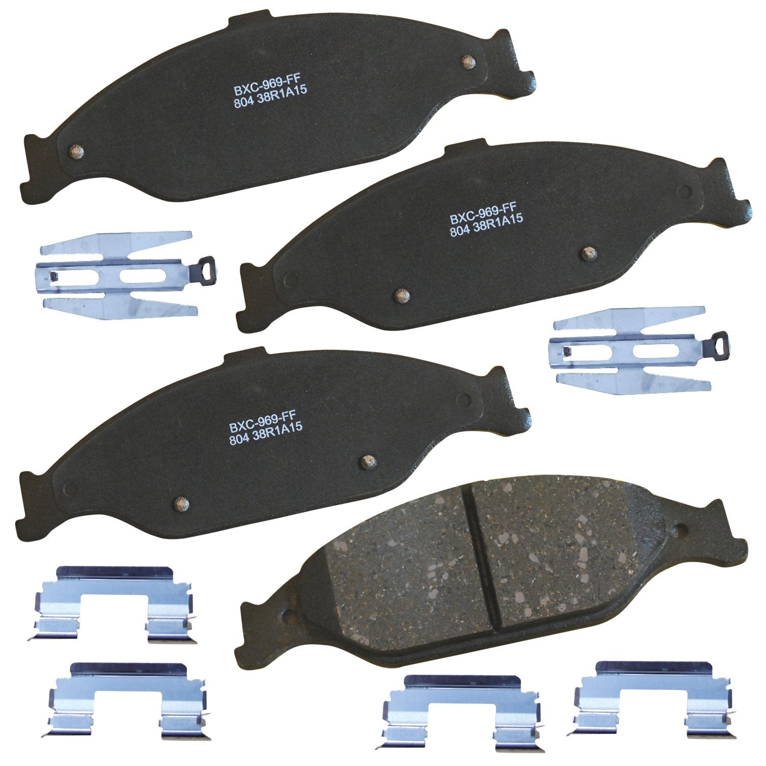 Bendix Premium Sbc804 Ceramic Front Brake Pads For Ford Mustang 2004-1999