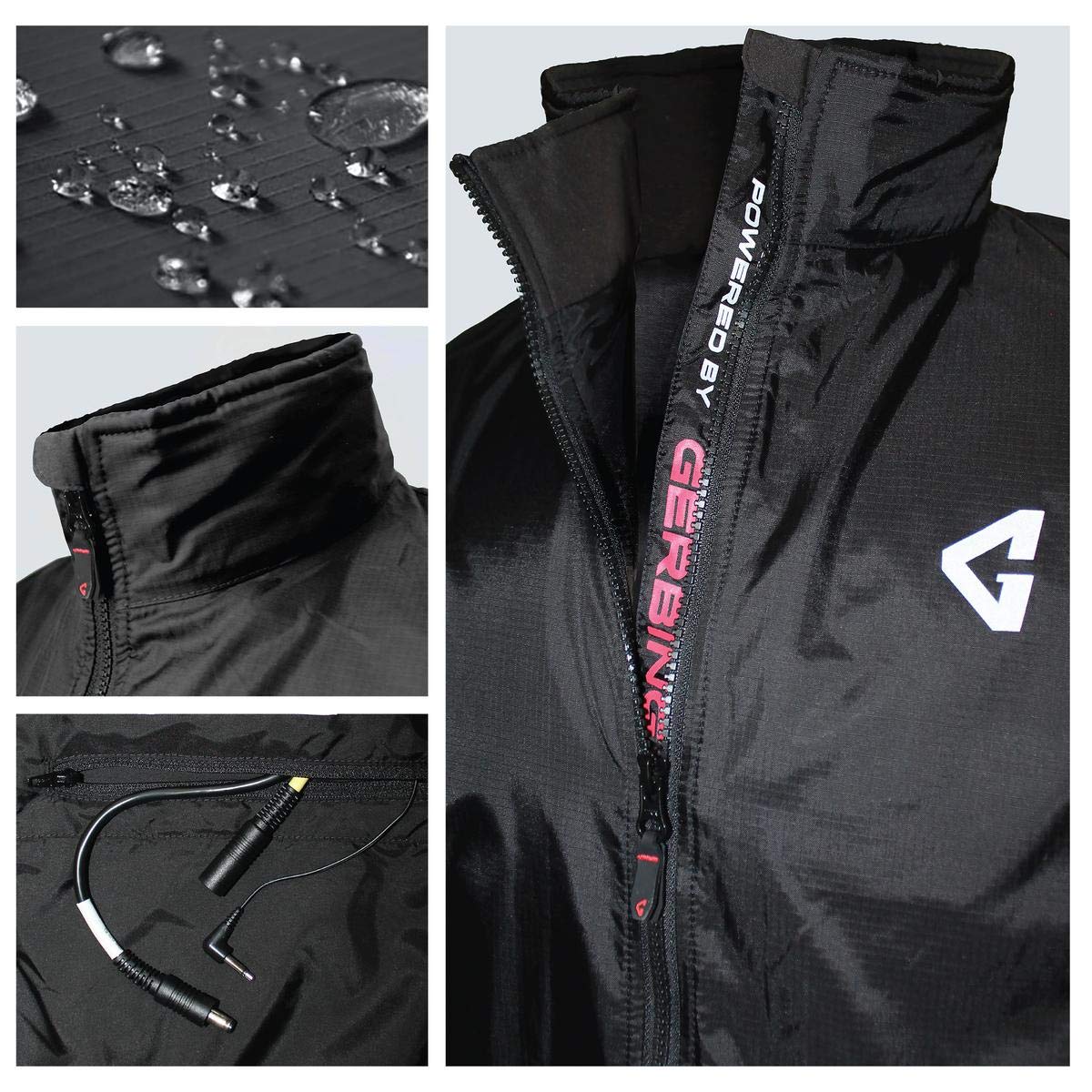 Gerbing Heated Jacket Liner - 12V Motorcycle Gear - 7 Heat Zones M