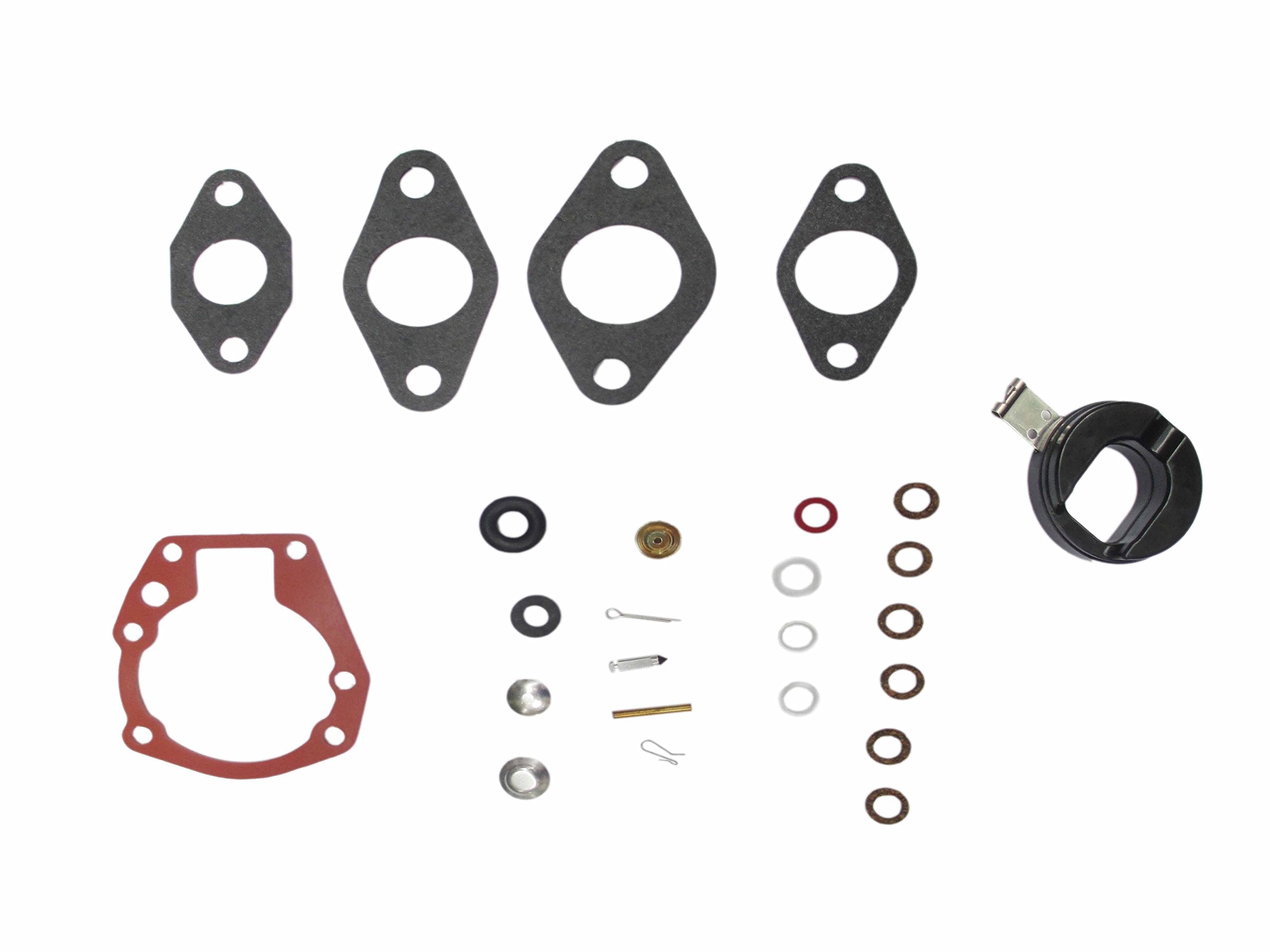 Carburetor Kit & Float For Johnson Evinrude 3 4 5 5.5 6 7.5 10 Hp 439071 383052